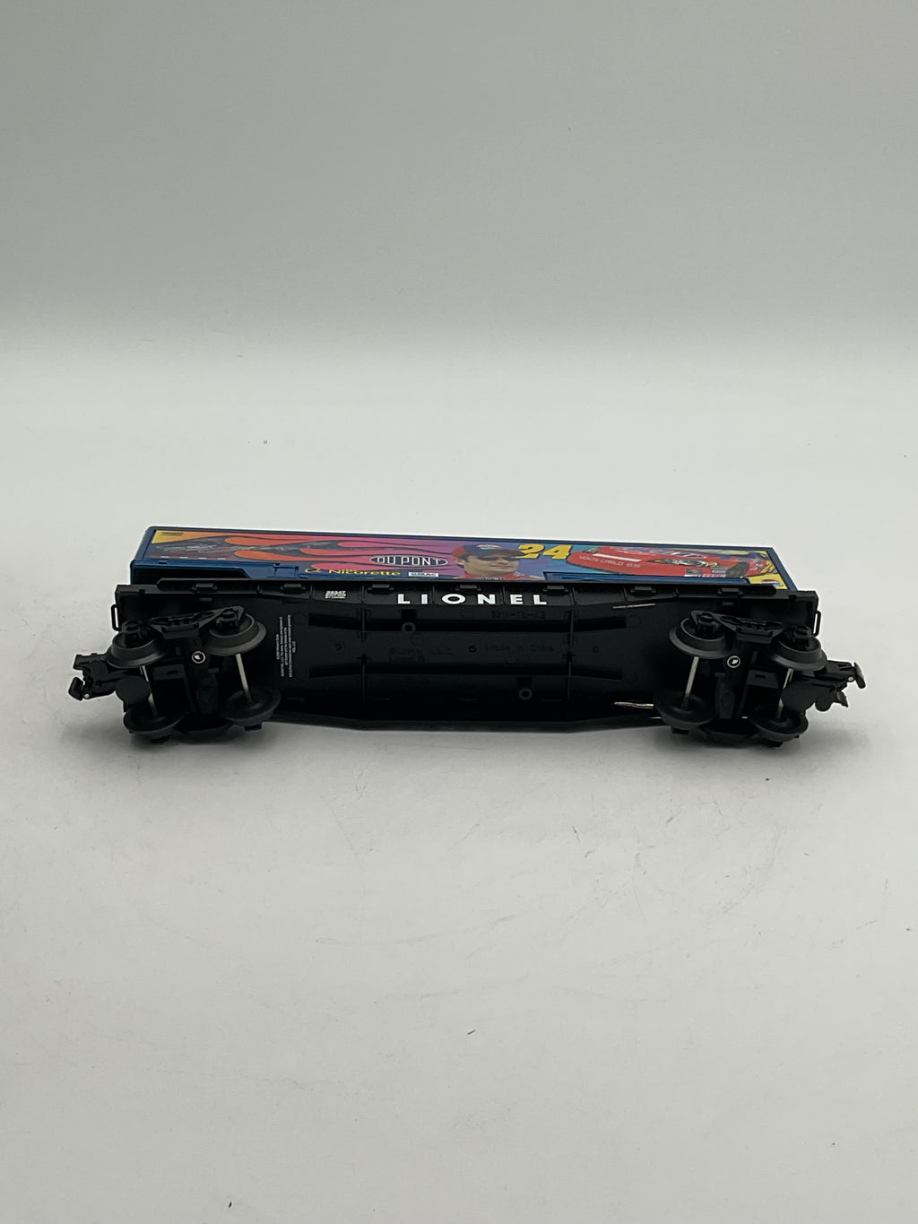 Lionel O 26347 Jeff Gordon Flatcar with Trailer