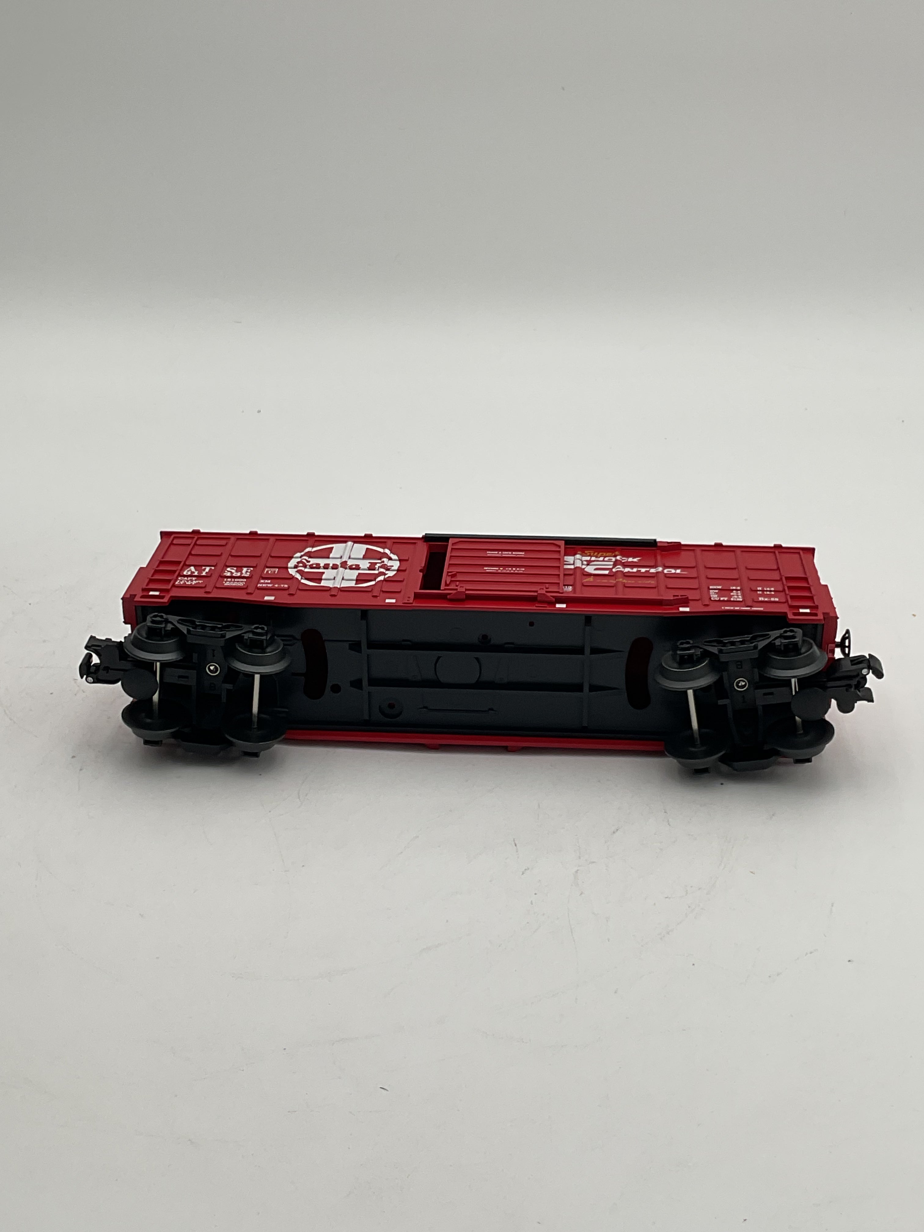 Lionel O 15019 Santa Fe Waffle Side Boxcar