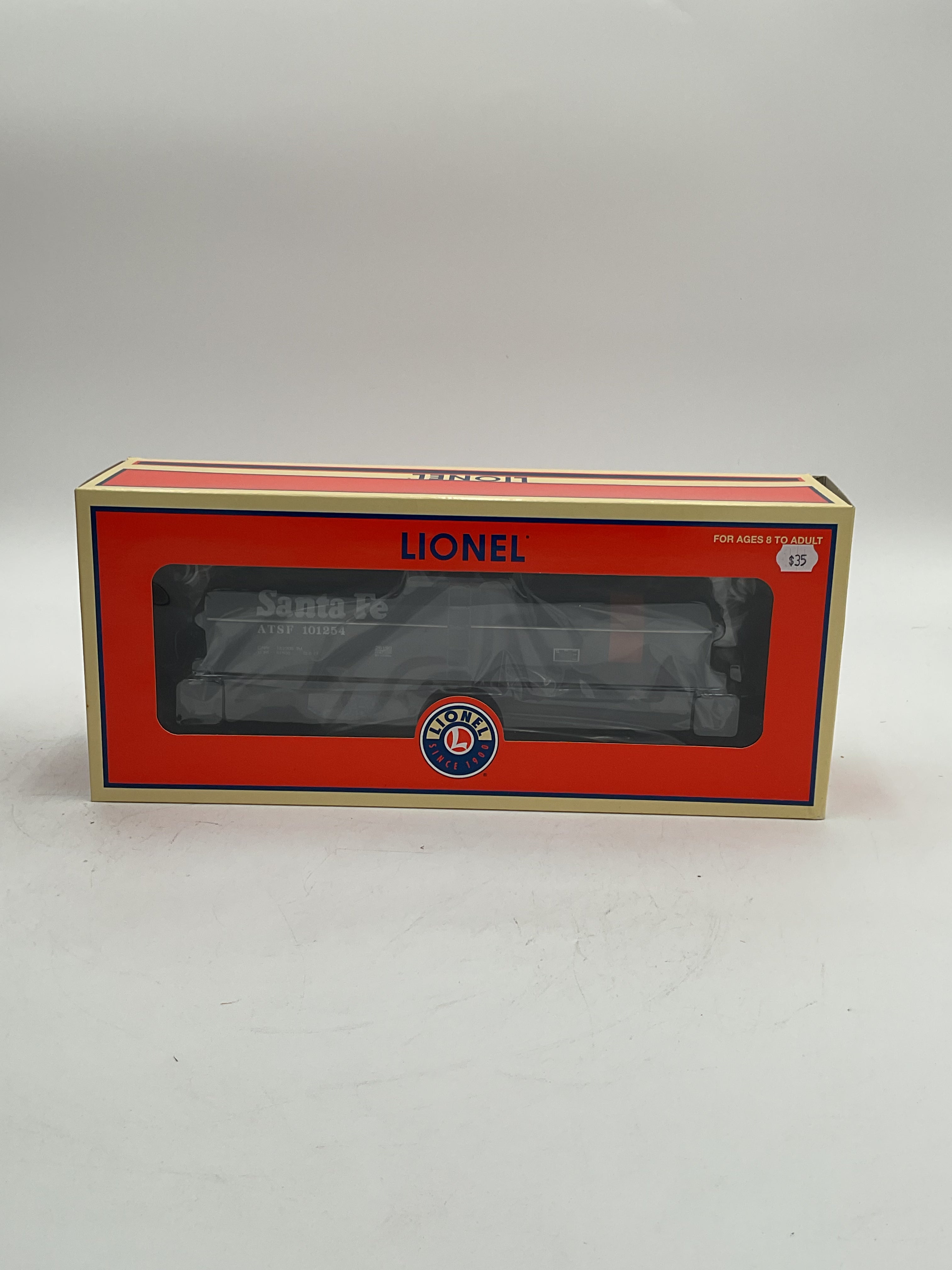 Lionel O 26190 Santa Fe Single Dome Tank Car