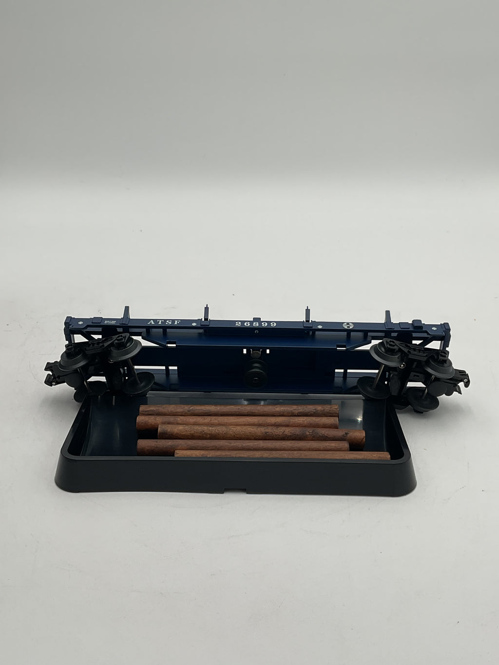 Lionel O 26899 Santa Fe Log Dump Car