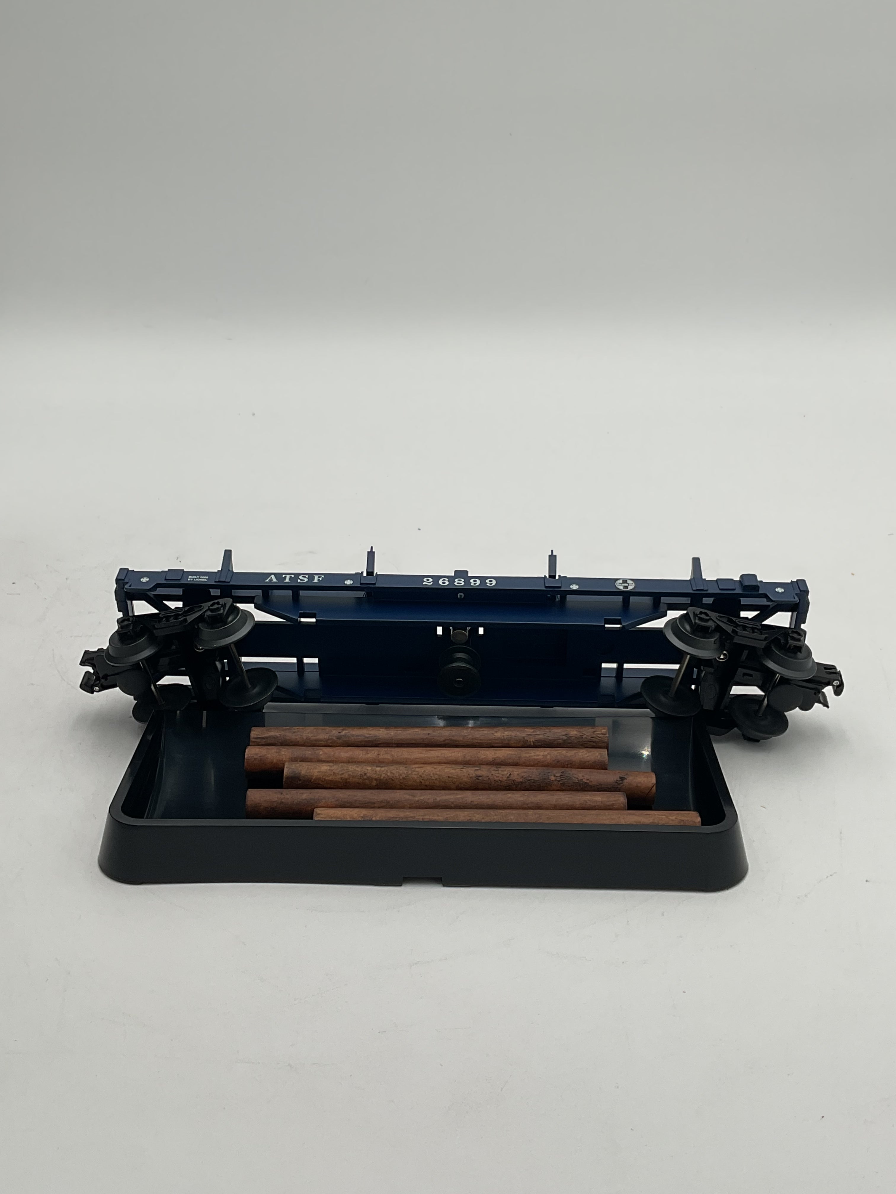 Lionel O 26899 Santa Fe Log Dump Car