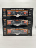 MTH 20-90311 B, C, & D Harley Davidson Hot Metal Car
