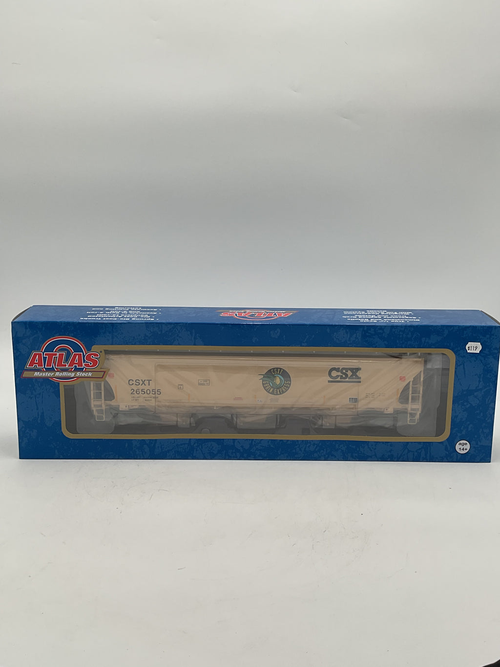 Atlas O 3001921 Trinity 5161 Covered Hopper [3 Rail] CSX “Grain Express” #265055