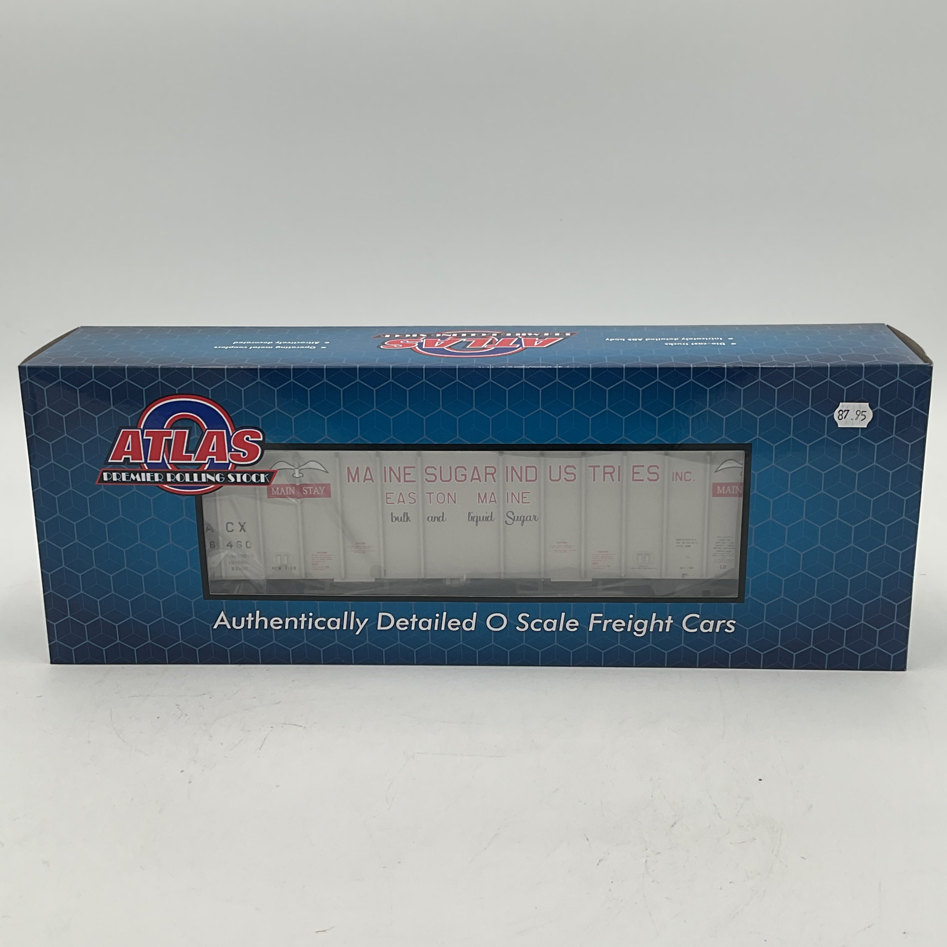 Atlas 3001781-2 4180 General American Airslide Covered Hopper Maine Sugar (GACX) #46460 [3-Rail]