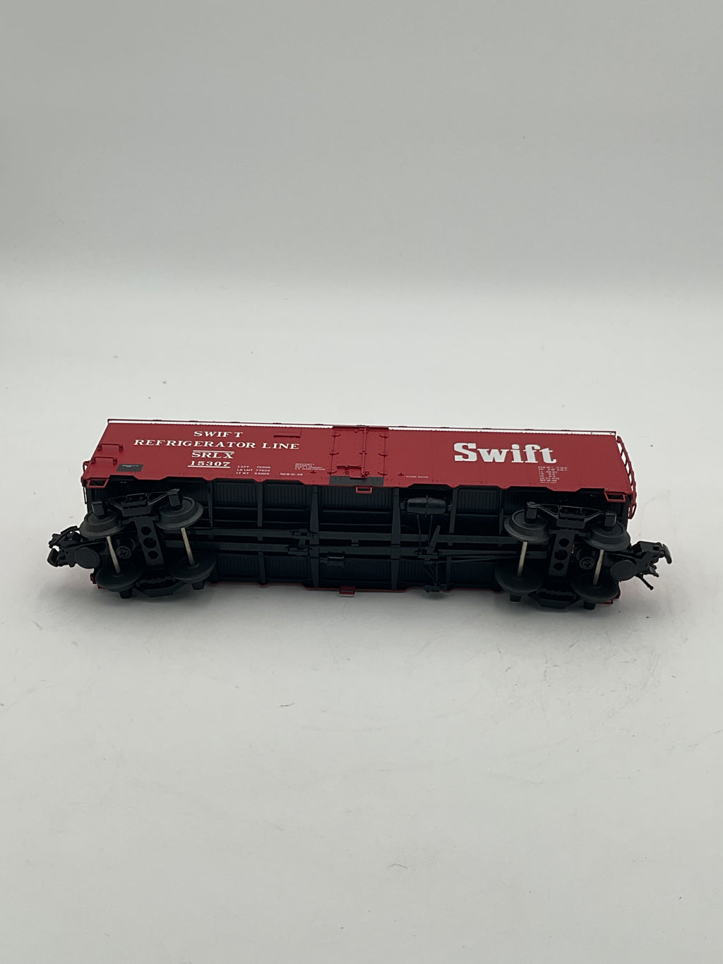 Atlas 8534-1 “O” 40’ Steel Reefer - Swift #15307 [3-Rail]