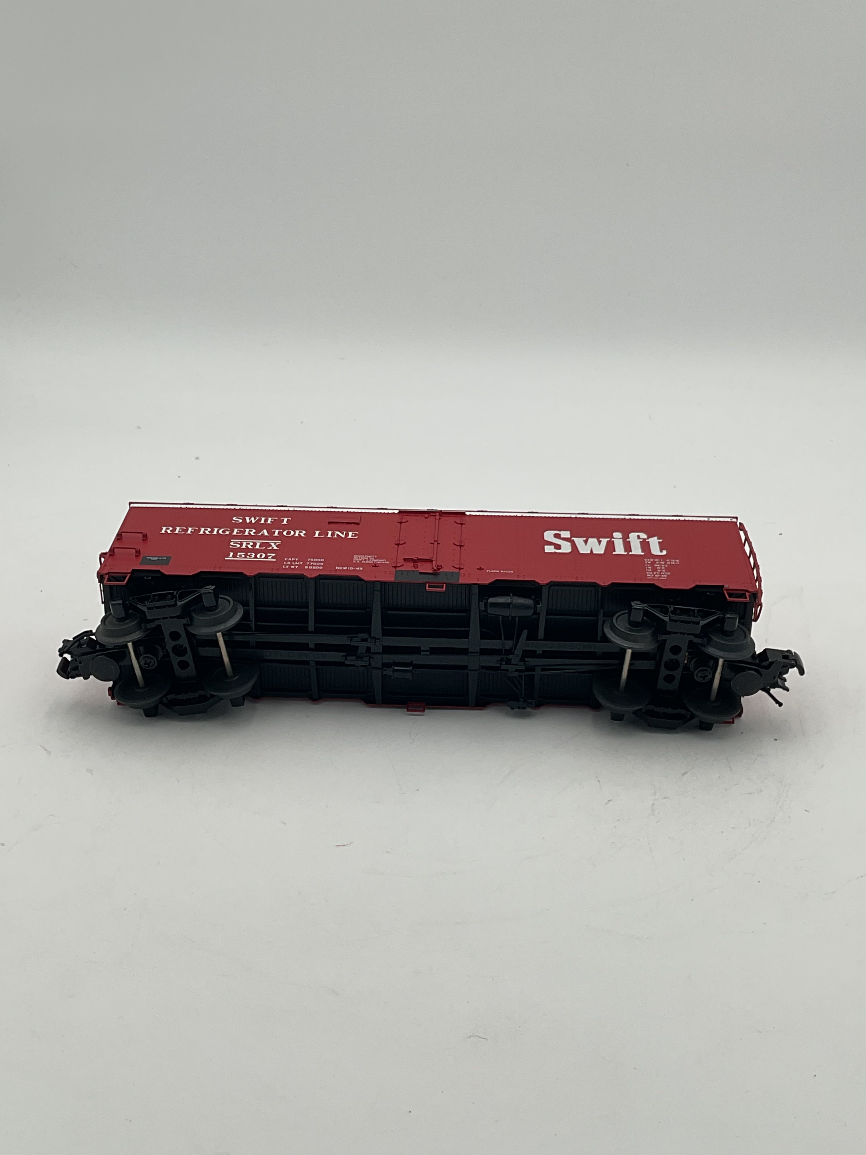 Atlas 8534-1 “O” 40’ Steel Reefer - Swift #15307 [3-Rail]