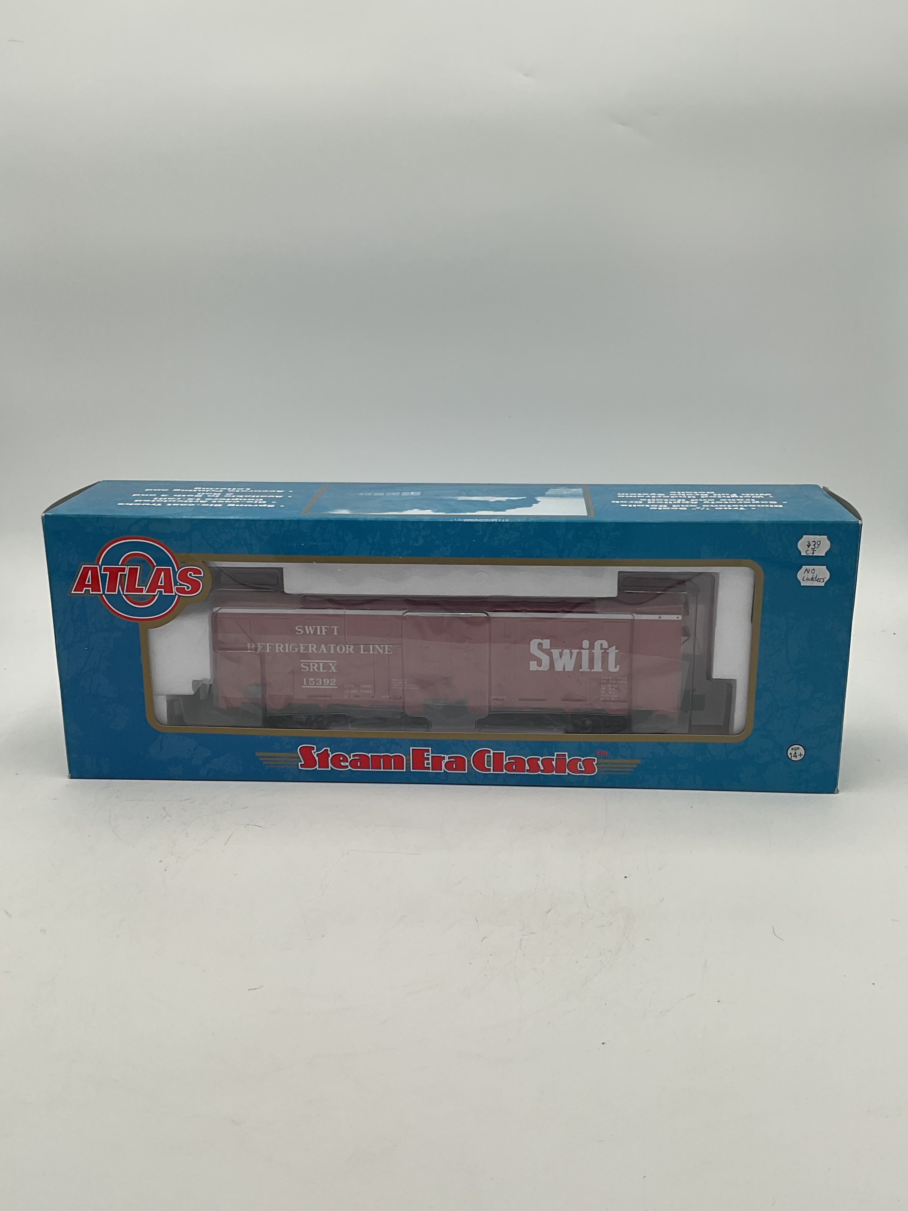 Atlas 8534-2 “O” 40’ Steel Reefer- Swift #15392 [3 Rail]