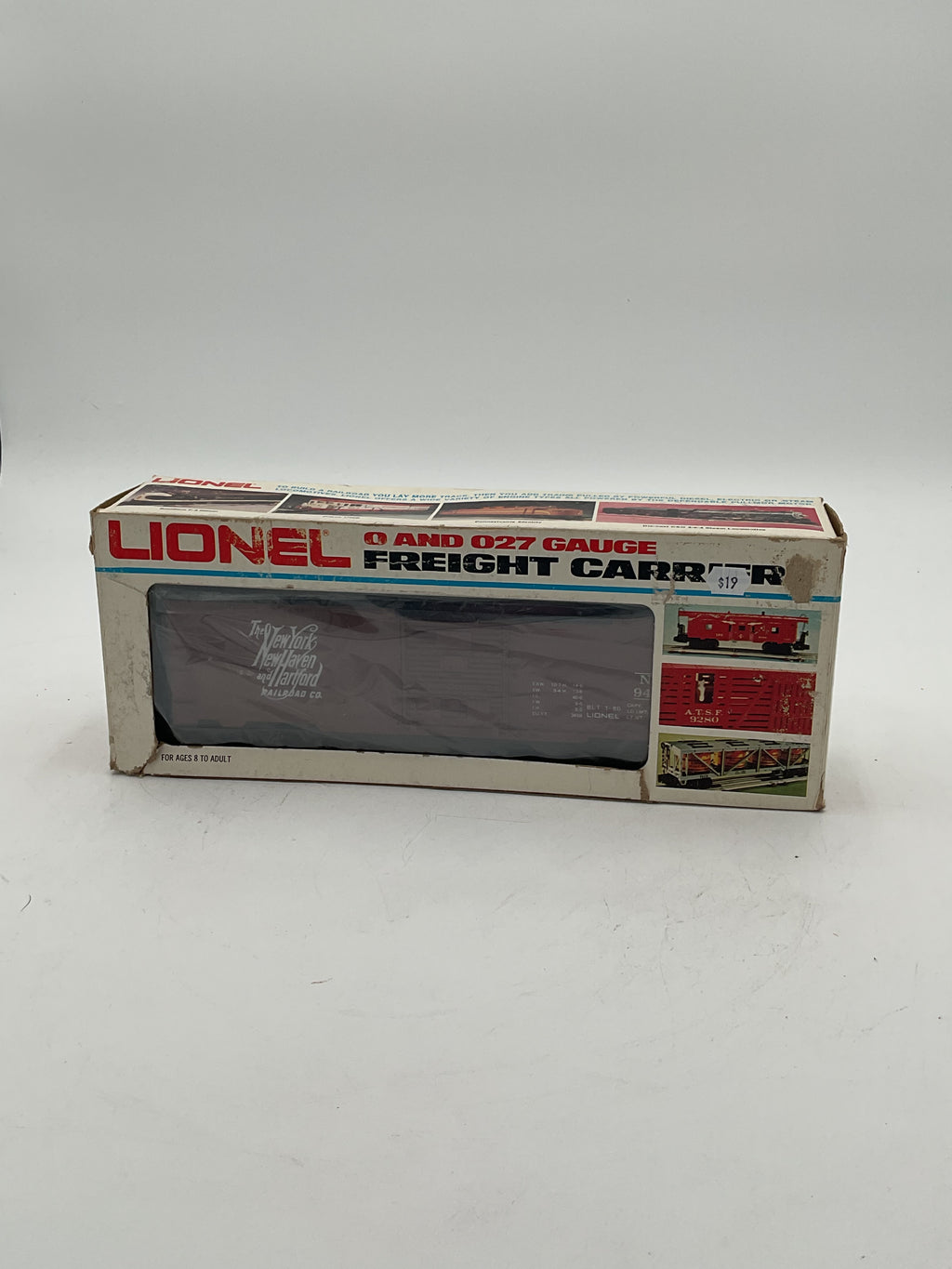 Lionel O 9423 NY, NH, &H Box Car