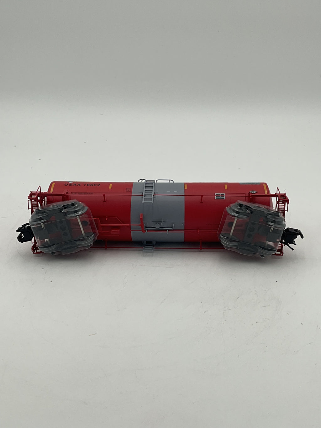 Atlas 3001456-2 O Trinity 17,600 gallon Corn Syrup Tank [3 Rail] US Army (Red) #18802