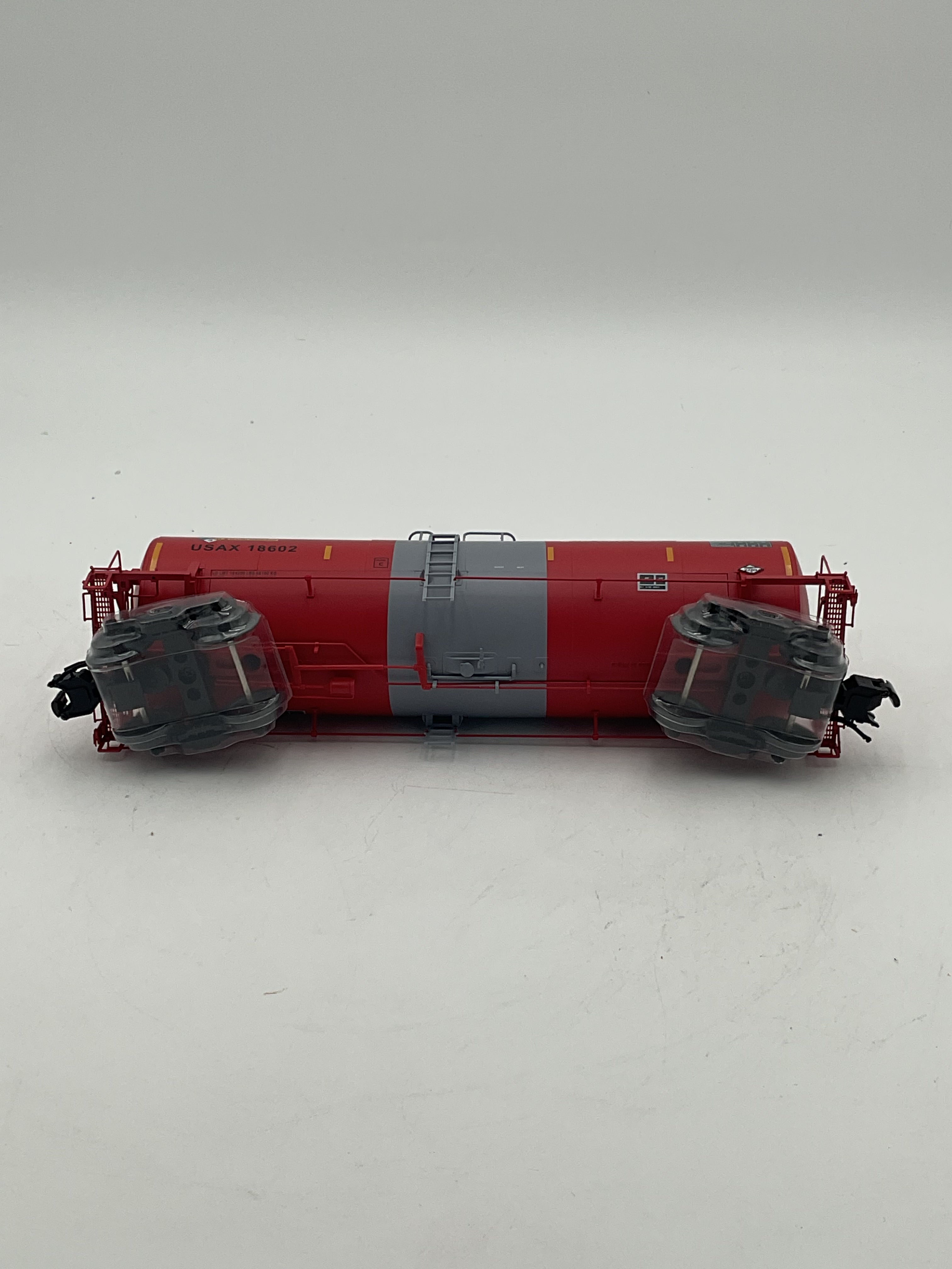 Atlas 3001456-2 O Trinity 17,600 gallon Corn Syrup Tank [3 Rail] US Army (Red) #18802