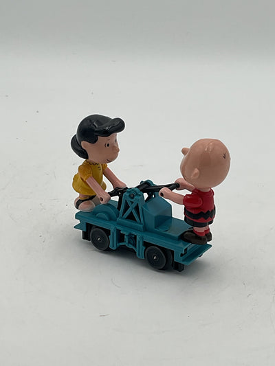 Lionel O 18423 ‘O’ and 027 Gauge Operating Charlie Brown and Lucy Handcar