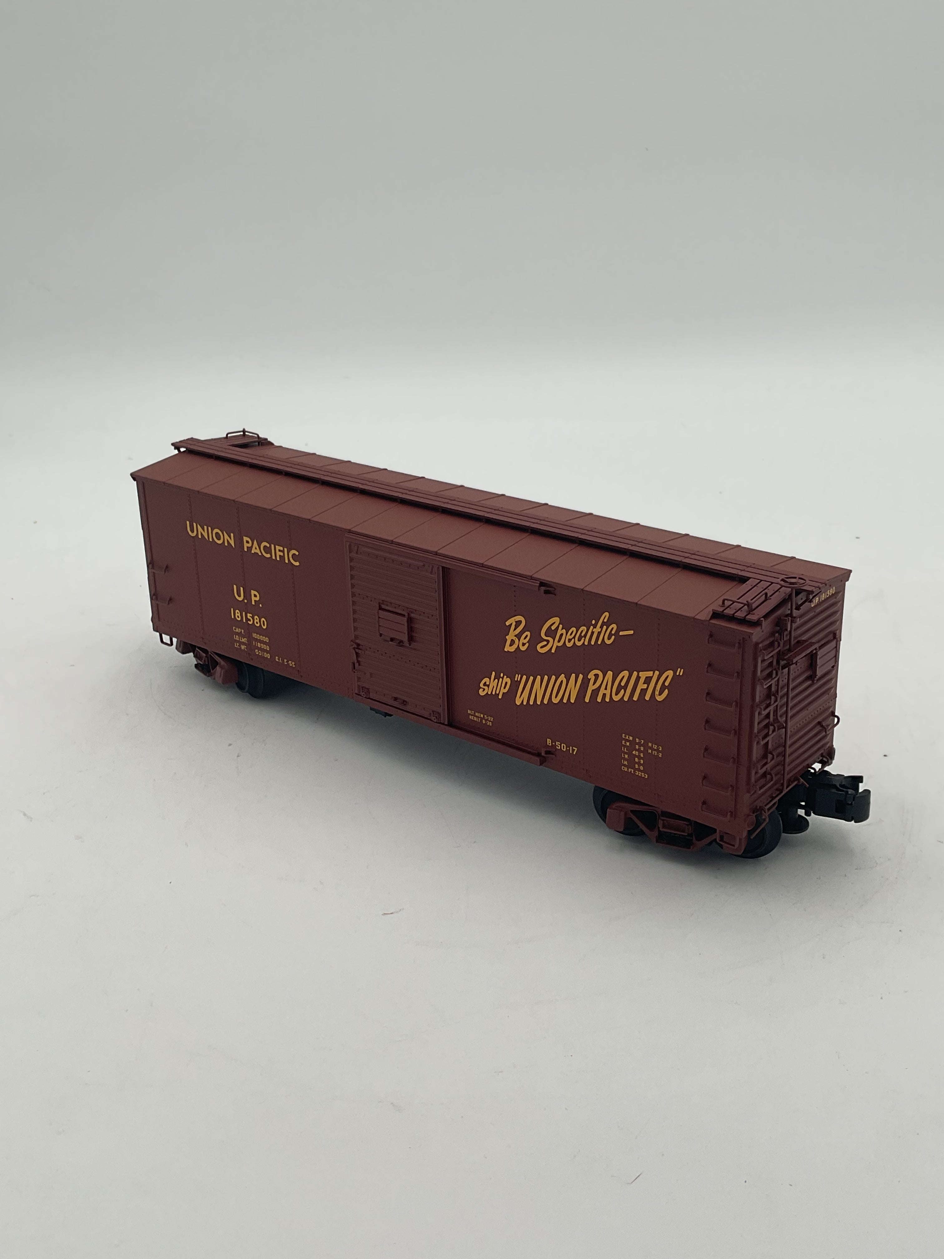 Atlas O 6485-1 Steel Re-Built USRA Box Car Union Pacific #181580 (3 Rail)