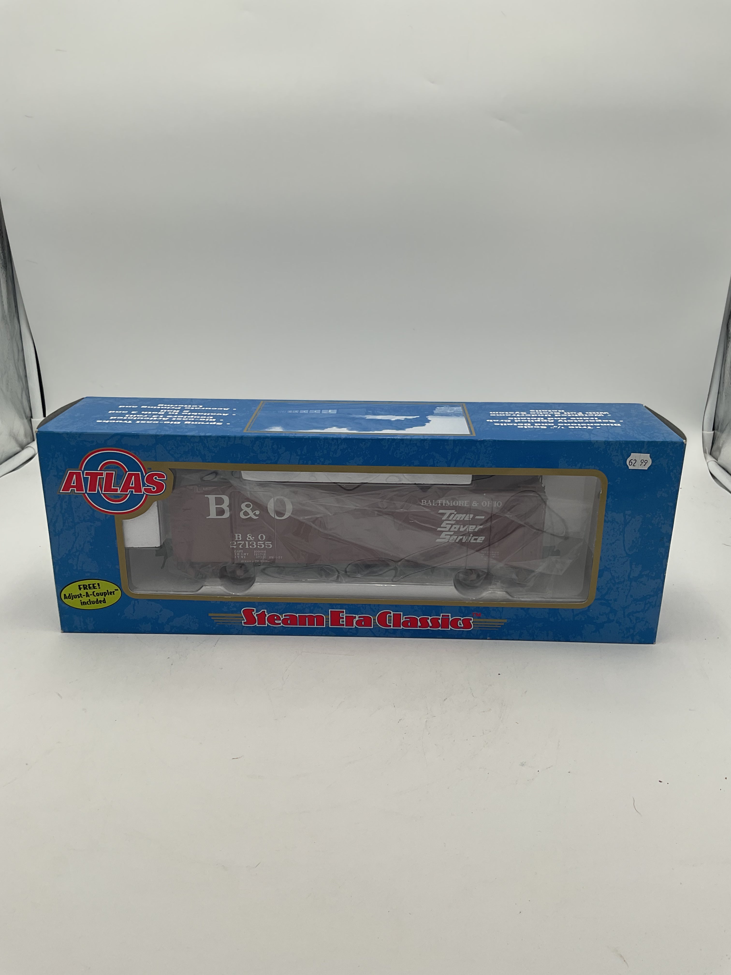 Atlas O 8751 1923 ARA 40’ Steel Box Car Baltimore & Ohio #271355 [3-Rail]