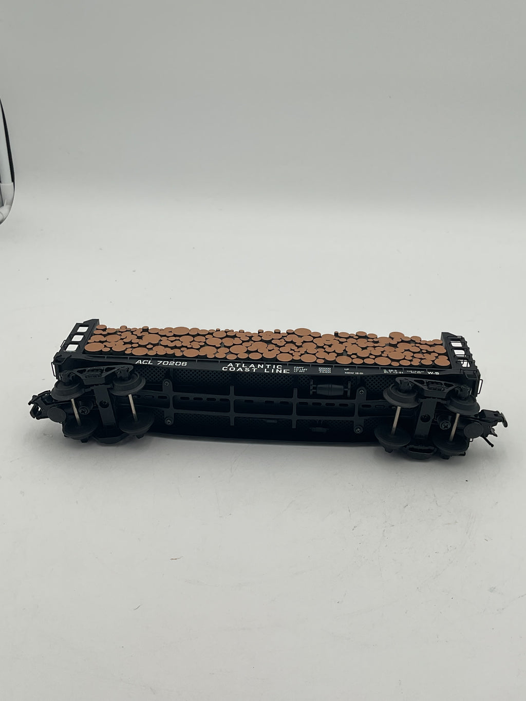 Atlas O 6277 GSC Pulpwood Flat Car Atlantic Coast Line #70206
