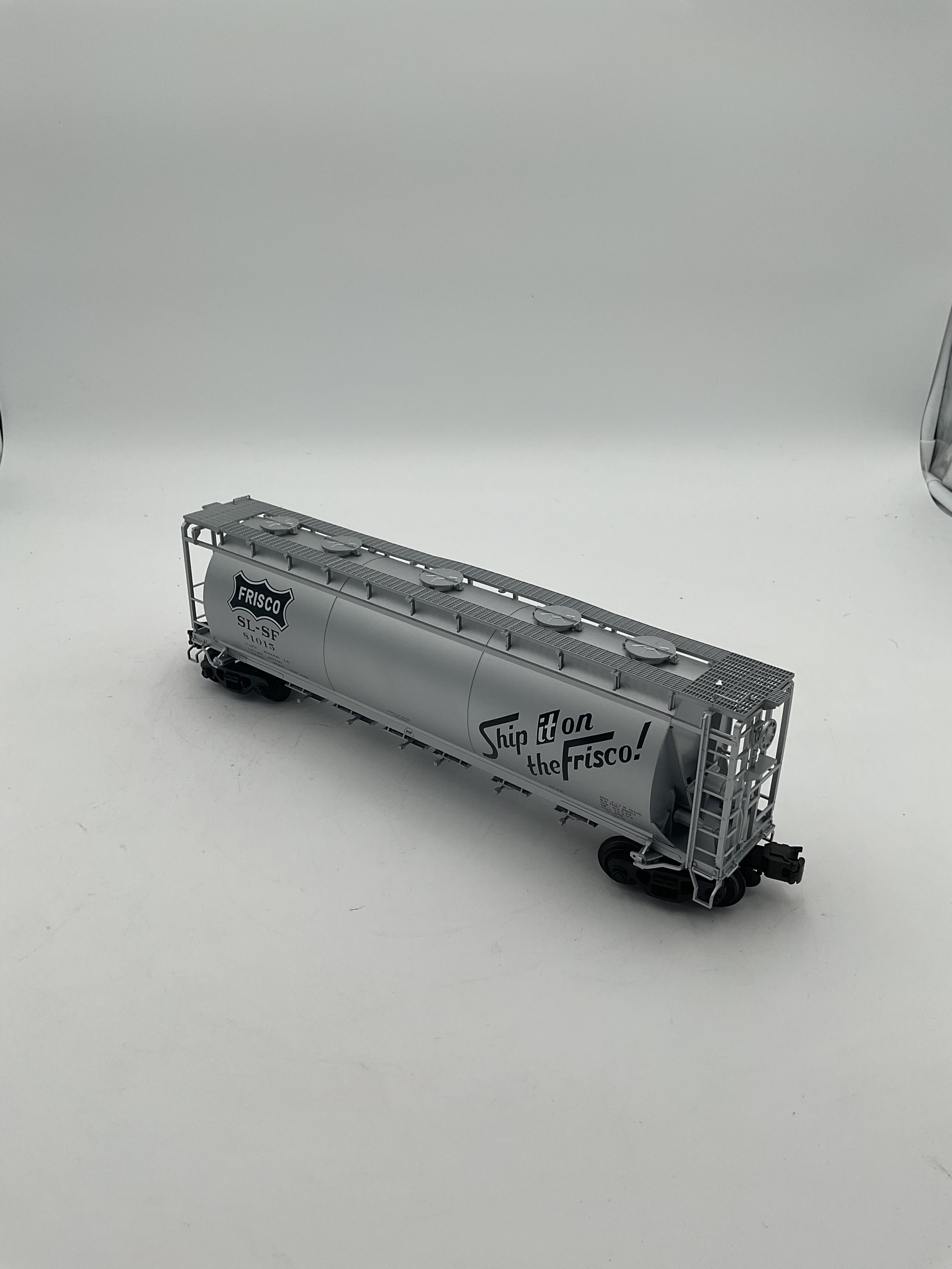 Atlas O 6333 ACF 6-Bay Cylindrical Hopper Item #6333-1 Frisco 81015
