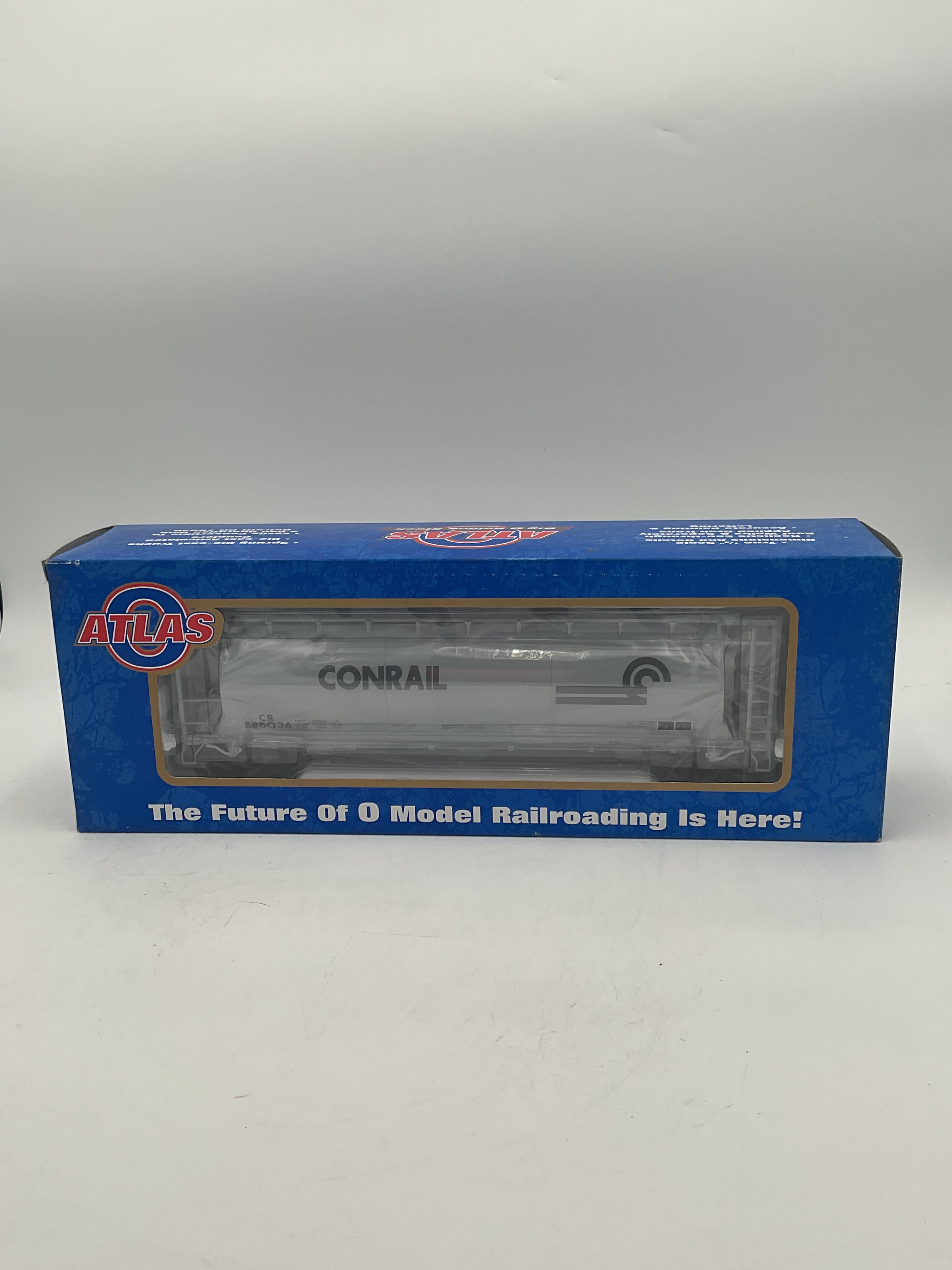 Atlas 6302-2 ACF 3-Bay Cylindrical Hopper Item Conrail CR 885036