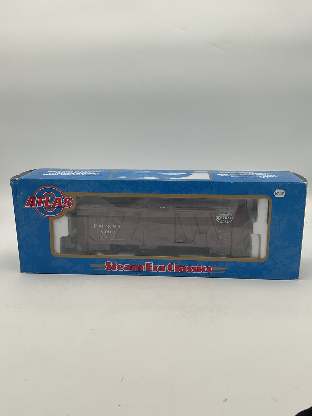 Atlas O 6483-5 Steel Re-Built USRA Box Car New York Central #83401 (3 Rail)