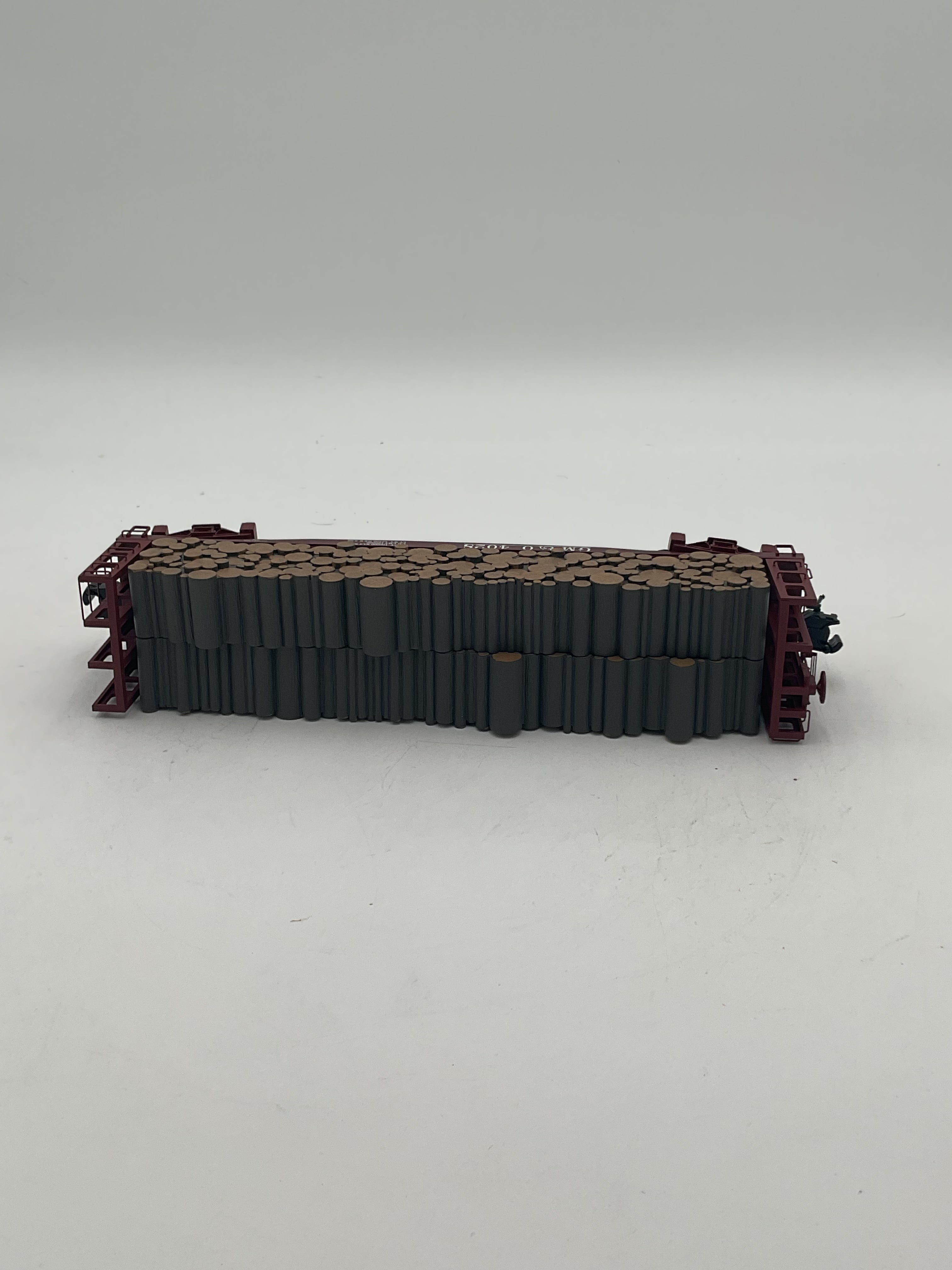 Atlas O 6284 Pulpwood  Flat Car Gulf Mobile & Ohio #4028 [3 Rail]