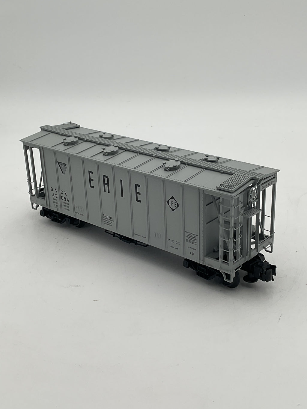 Atlas O 6364-1 O 40’ Airslide Hopper Erie #43094 [3 Rail]