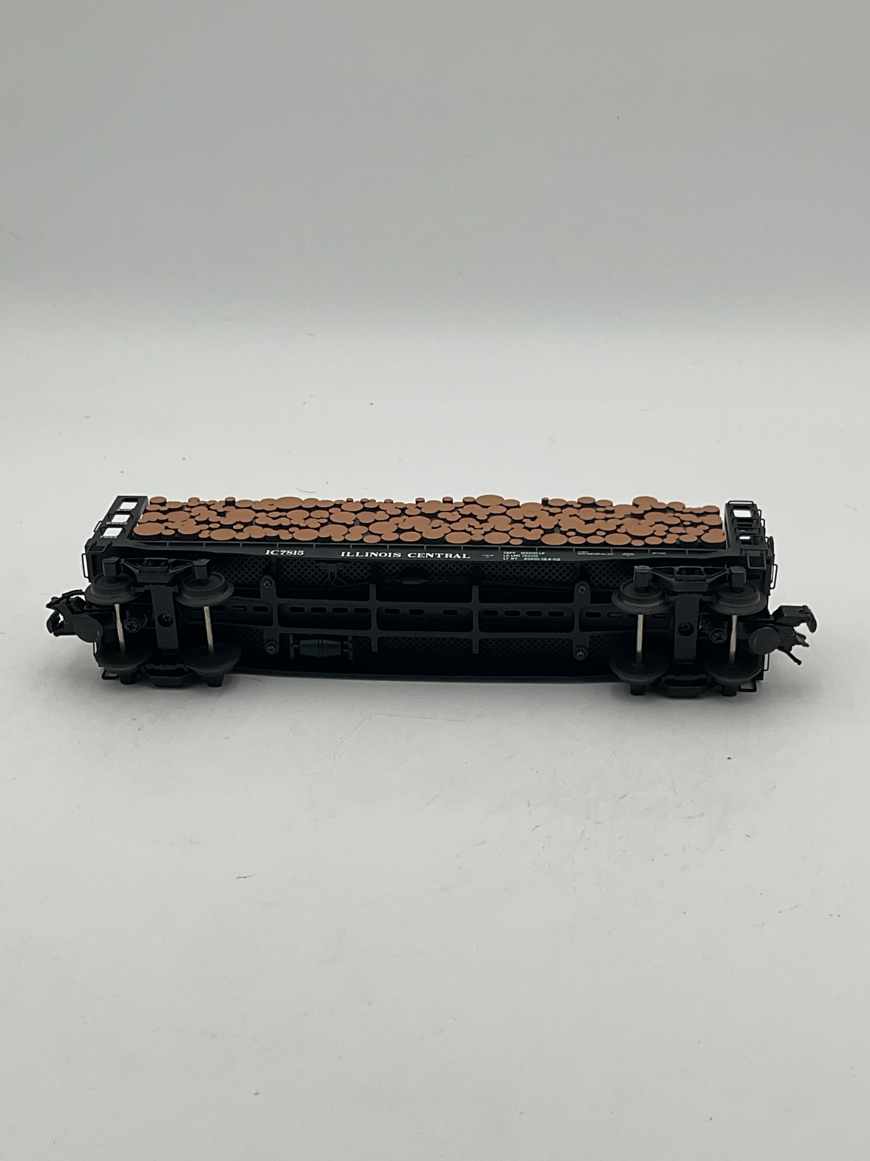 Atlas O 6284-6 Pulpwood Flat Car Gulf Mobile & Ohio #4018 [3 Rail]