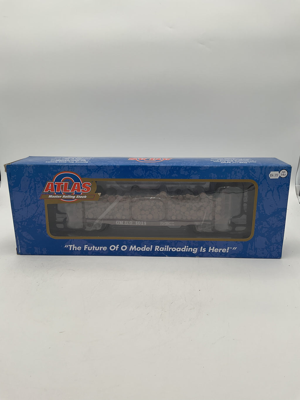 Atlas O 3003407-2 Pulpwood Flatcar GM&O#4014 [3 Rail]