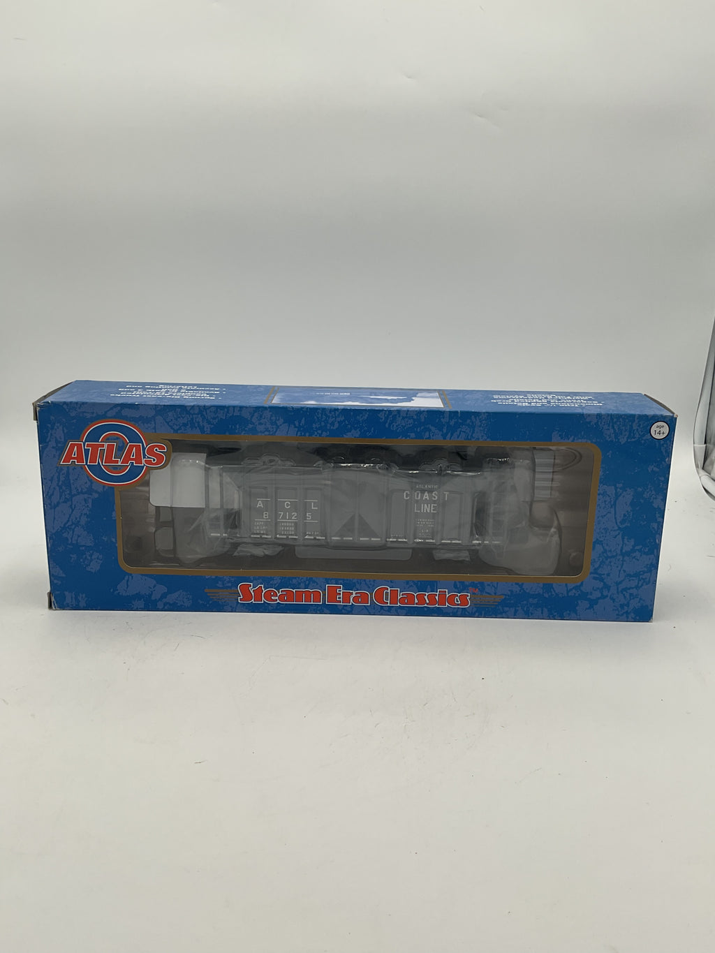 Atlas O 3005107-4 Atlantic Coast Line 70-Ton Covered Hopper Road #87125 [3 Rail]