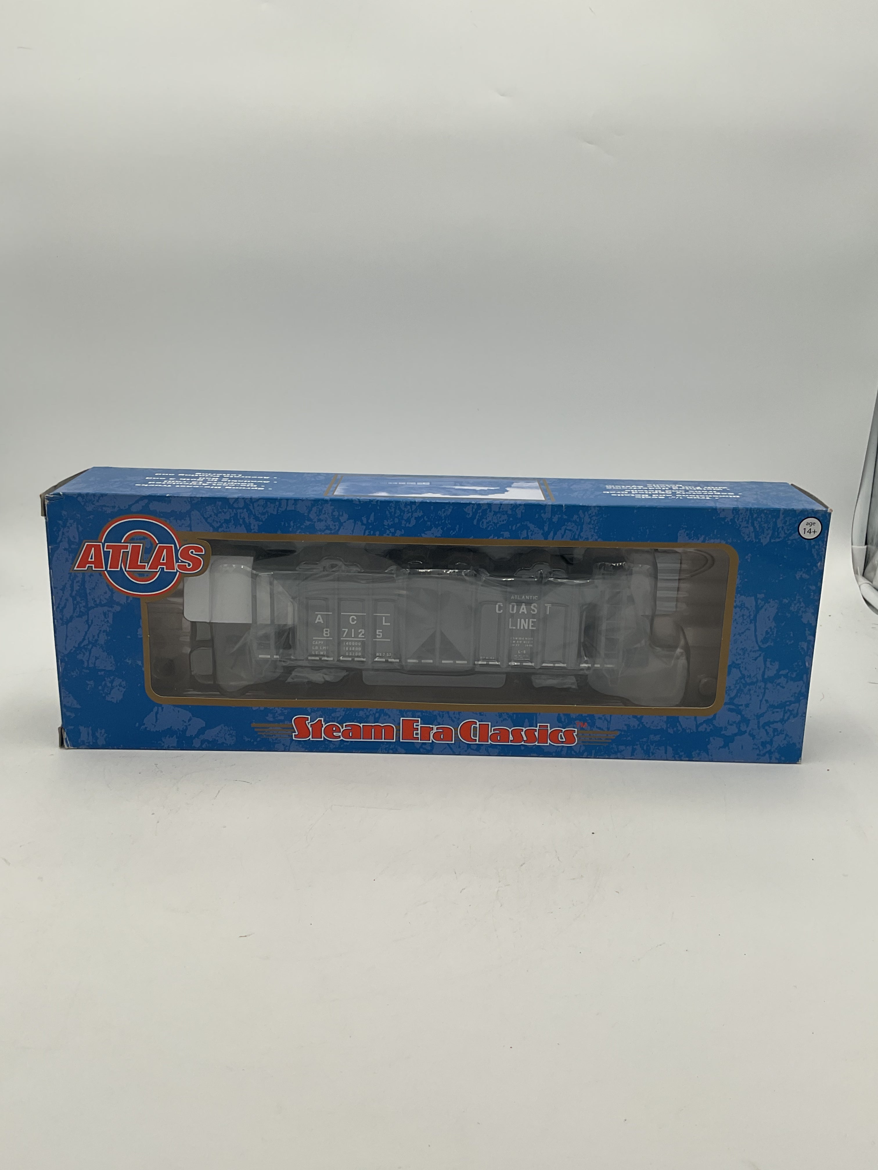 Atlas O 3005107-4 Atlantic Coast Line 70-Ton Covered Hopper Road #87125 [3 Rail]
