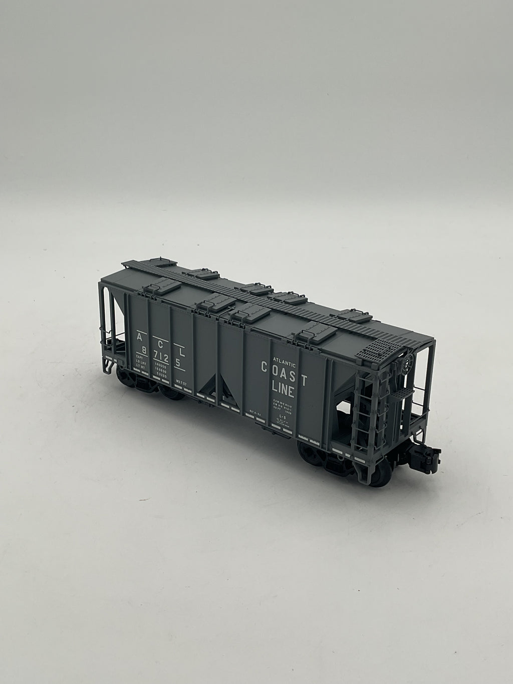 Atlas O 3005107-4 Atlantic Coast Line 70-Ton Covered Hopper Road #87125 [3 Rail]