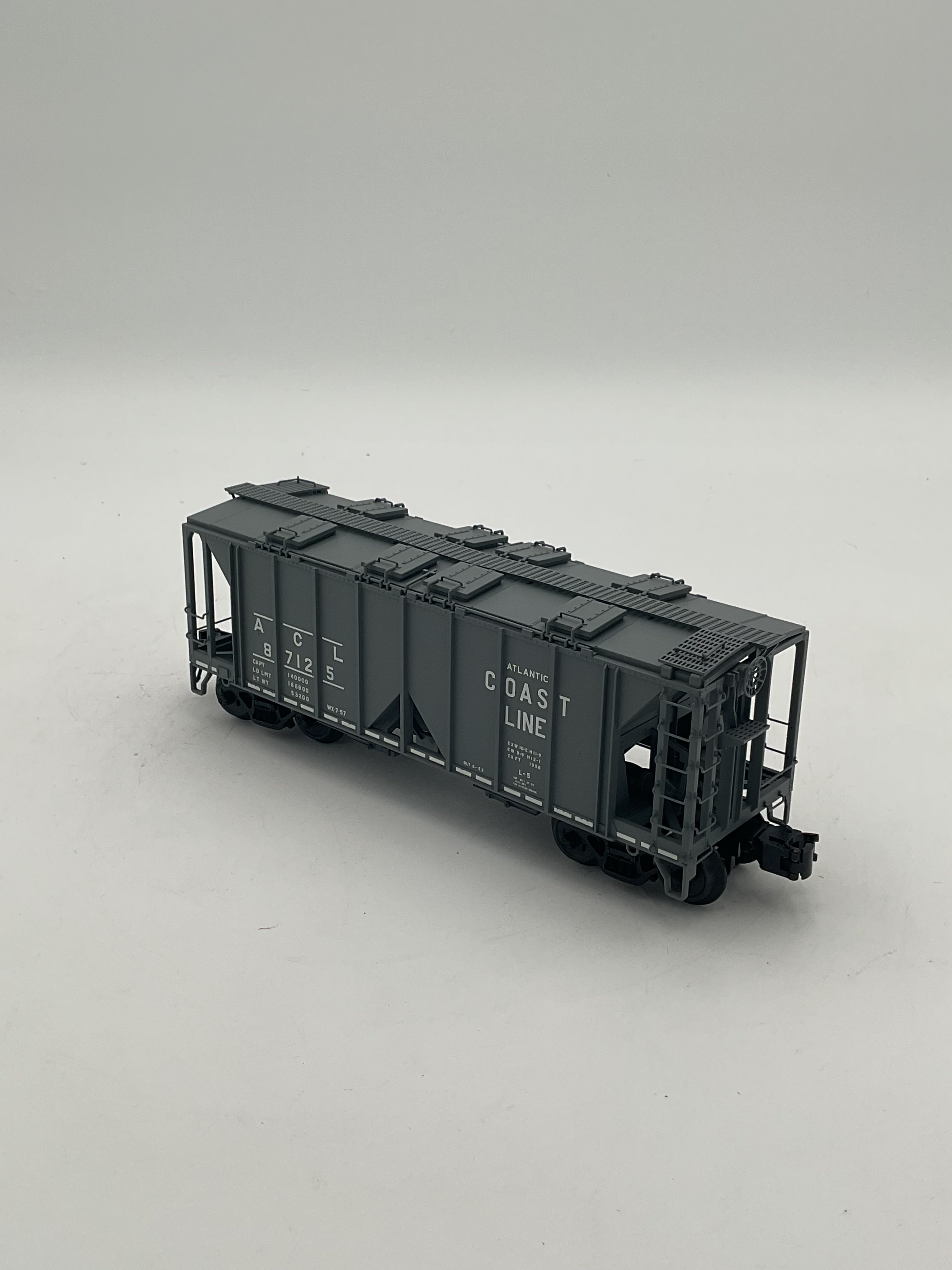 Atlas O 3005107-4 Atlantic Coast Line 70-Ton Covered Hopper Road #87125 [3 Rail]