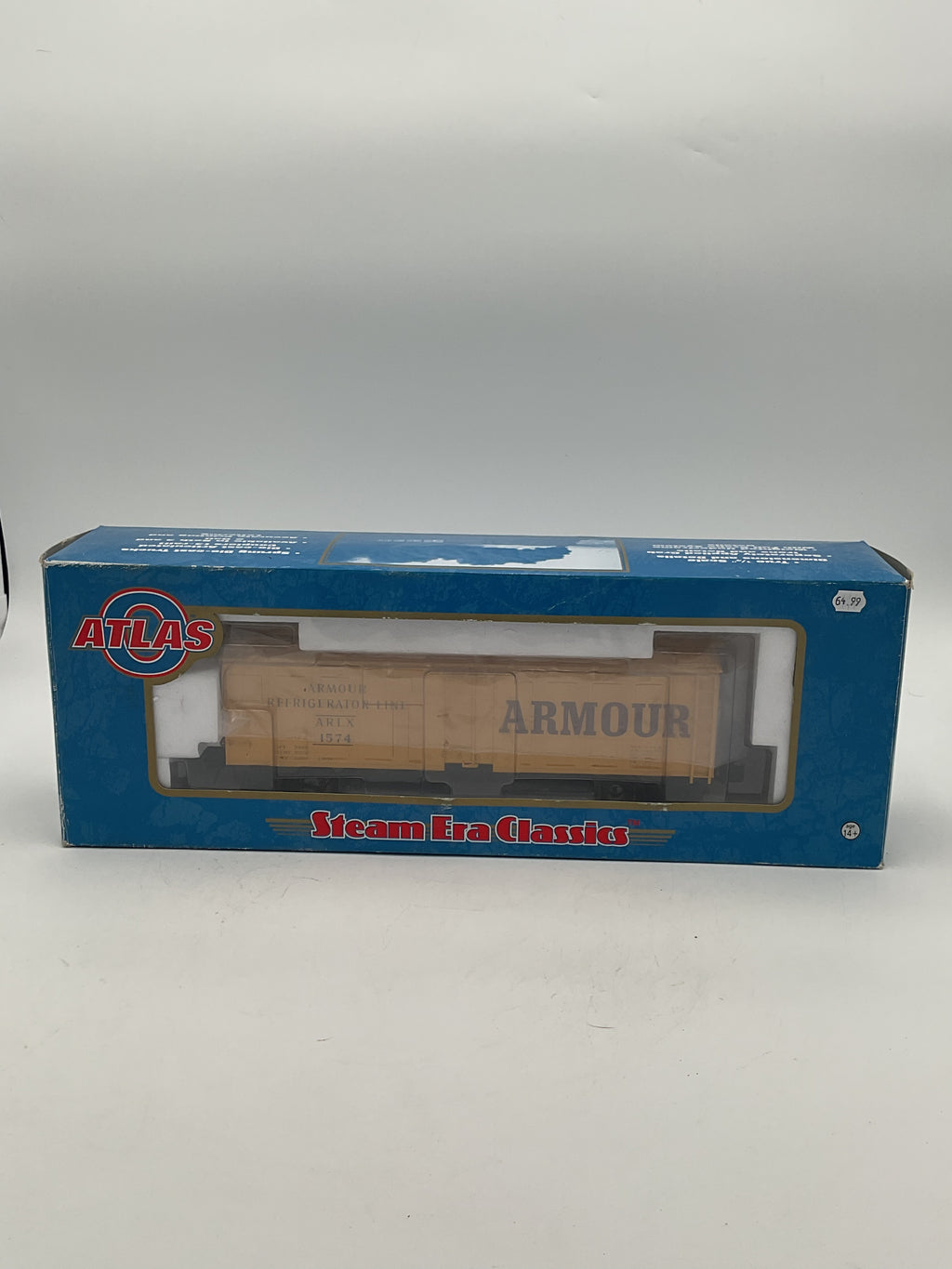 Atlas O 9530-1 40’ Steel Reefer Armour #1574 [2 Rail]
