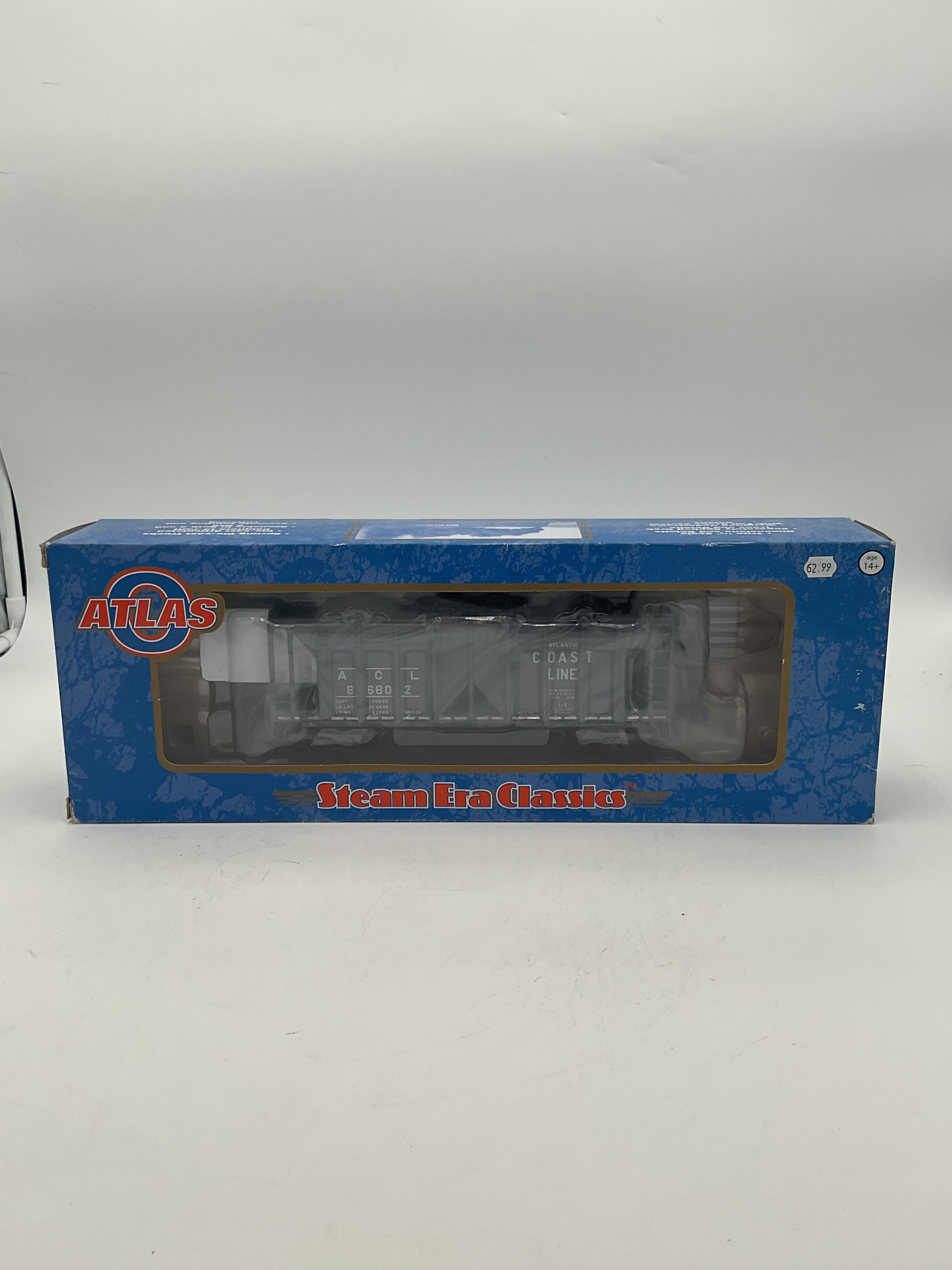 Atlas O 3005107-1 Atlantic Coast Line 70-Ton Covered Hopper Road #86802 [3 Rail]