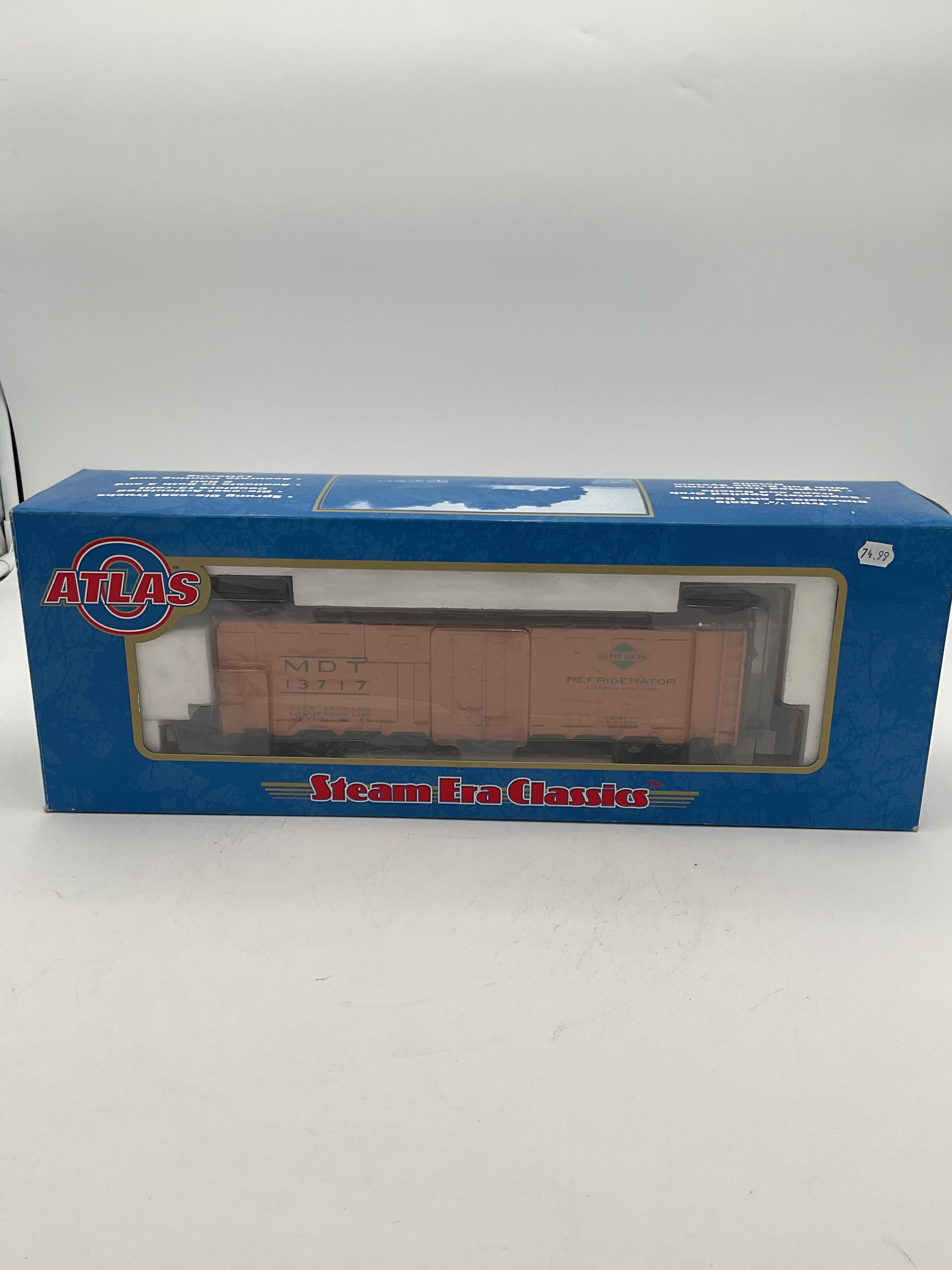 Atlas O 8523-4 40’ Steel Reefer Car MDT/IC #13717 [3 Rail]