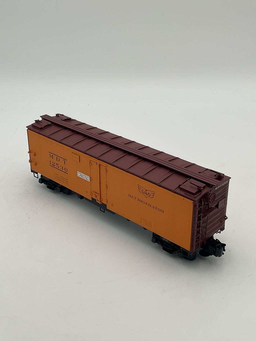 Atlas O 8529A 40’ Steel Reefer Car MDT/ GM&O #12530 [3 Rail]