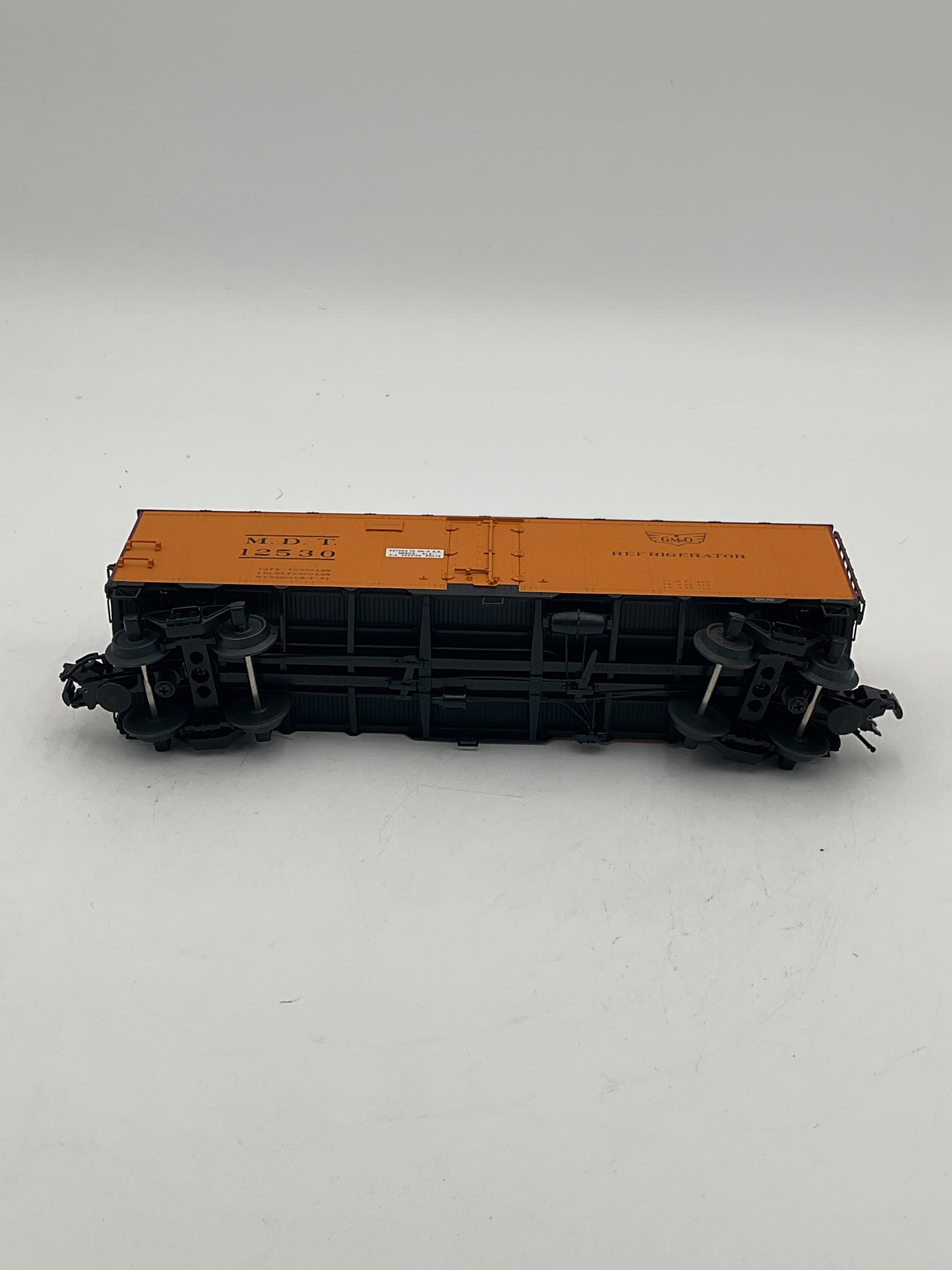 Atlas O 8529A 40’ Steel Reefer Car MDT/ GM&O #12530 [3 Rail]