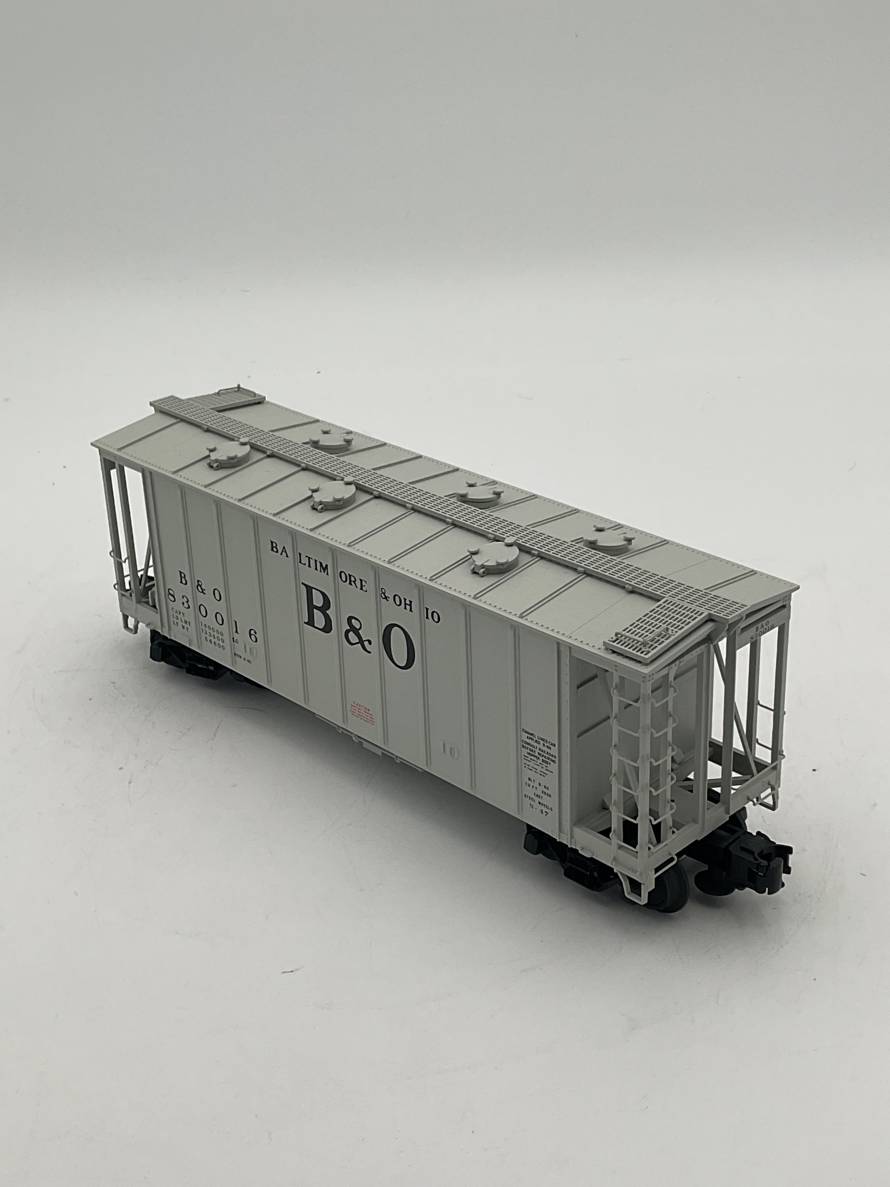 Atlas O 3001050-2 40’ Airslide Hopper Baltimore & Ohio #830016 [3 Rail]