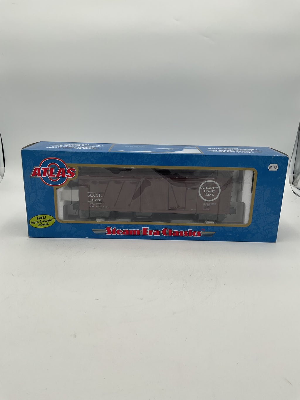 Atlas O 8317-3 USRA Double- Sheathed Box Car Atlantic Coast Line #46751 [3 Rail]