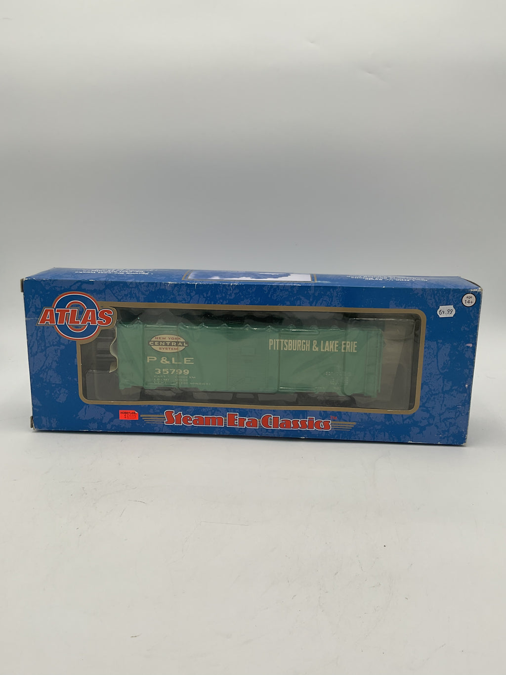 Atlas O 3001809-2 Pittsburgh $ Lake Eire 1937 AAR Box Car Road #35799 [3 Rail]
