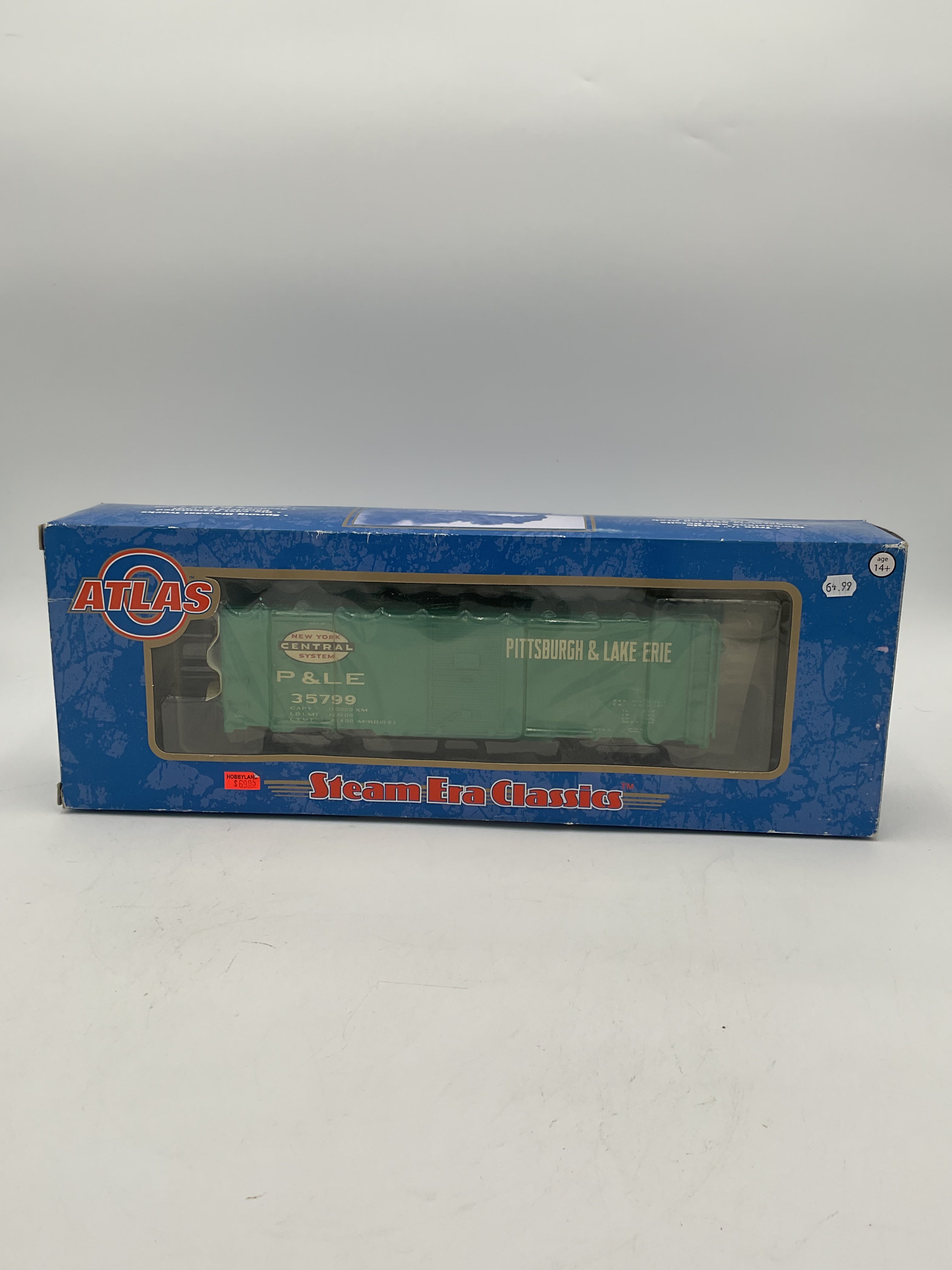 Atlas O 3001809-2 Pittsburgh $ Lake Eire 1937 AAR Box Car Road #35799 [3 Rail]