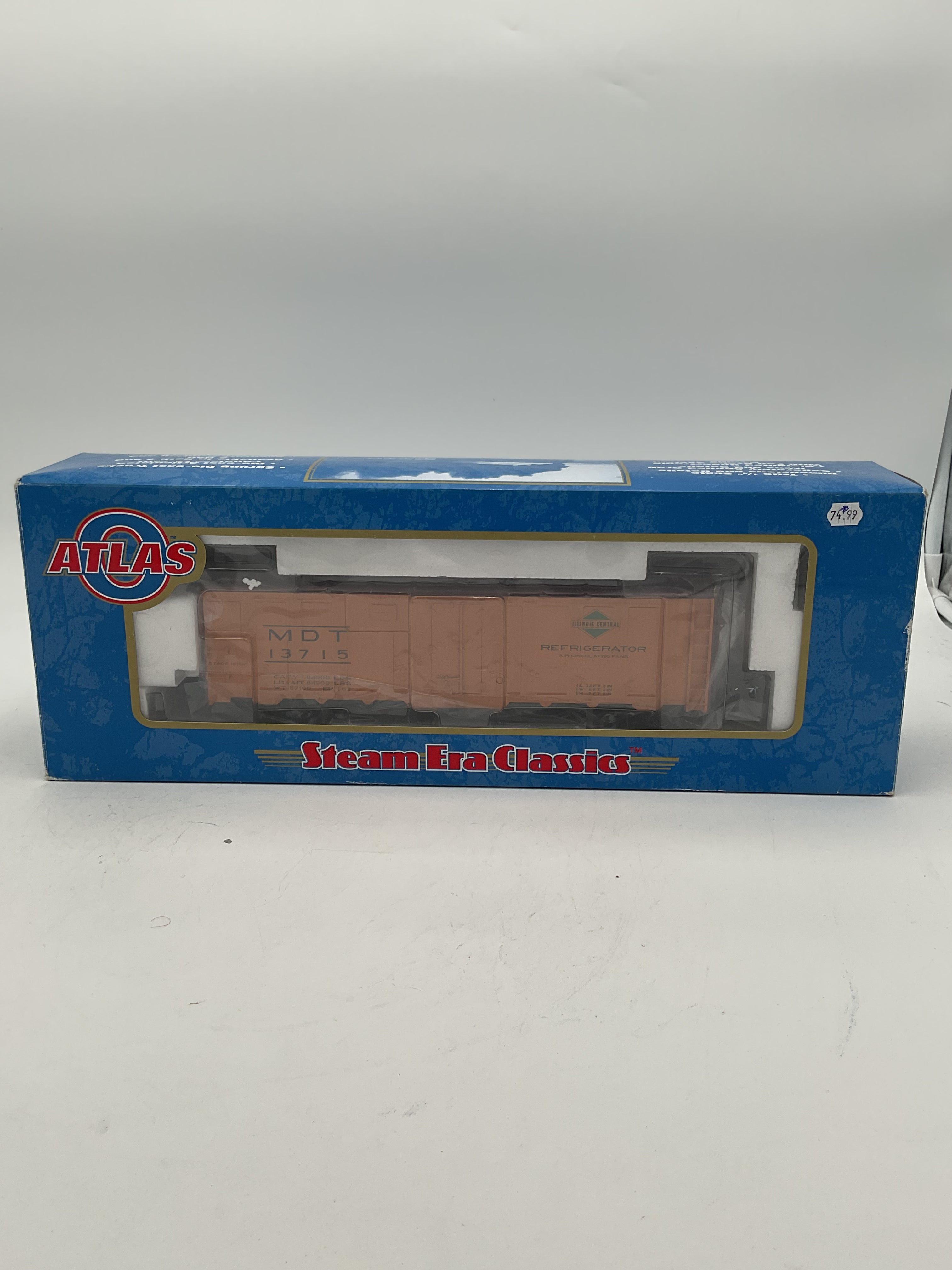 Atlas O 8523-3 40’ Steel Reefer Car MDT/IC 13715 (3 Rail)