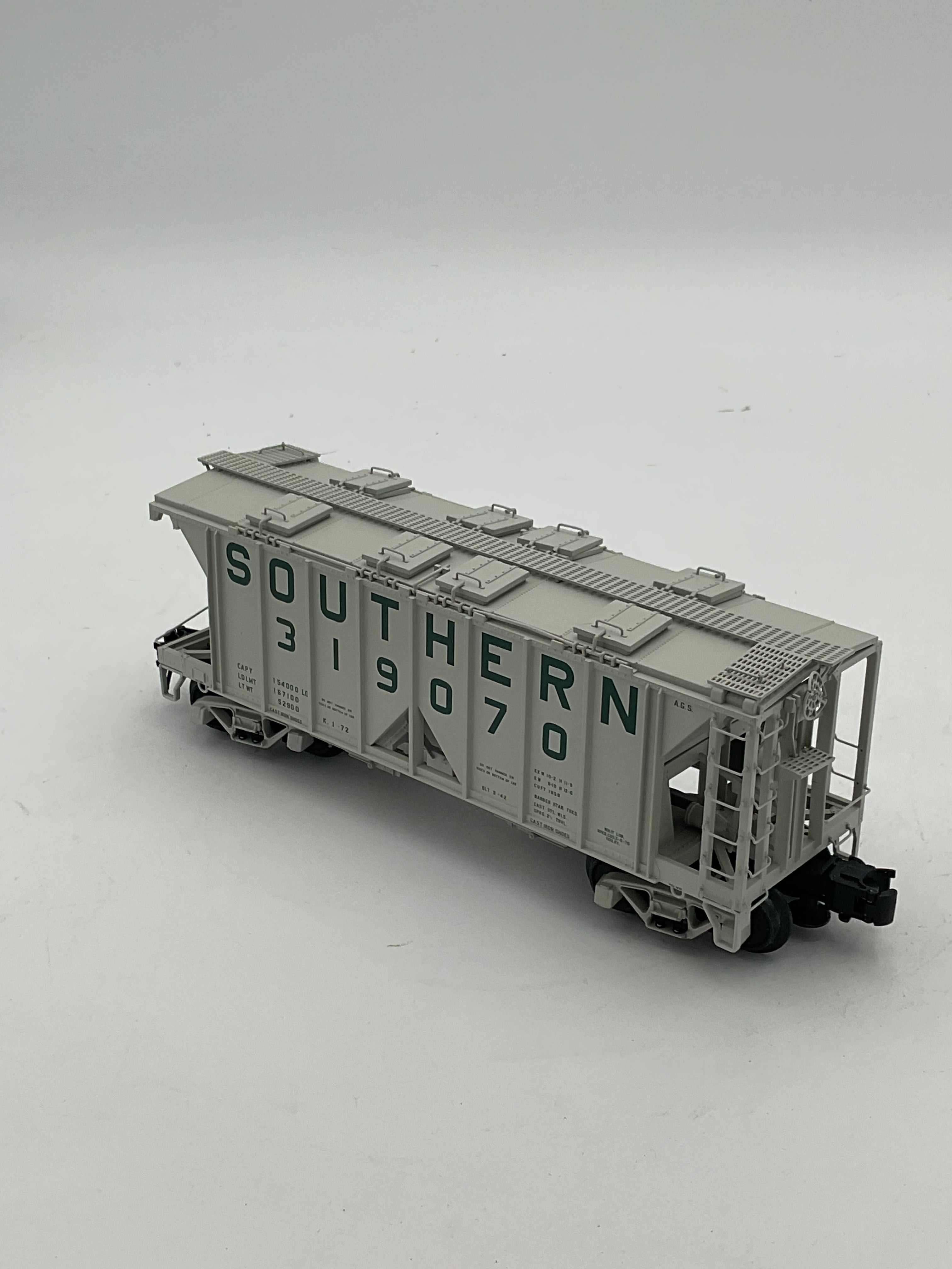 Atlas O 8382-4 ACF 70 Ton Covered Hopper Car Southern [AGS] #319070 [3 Rail]