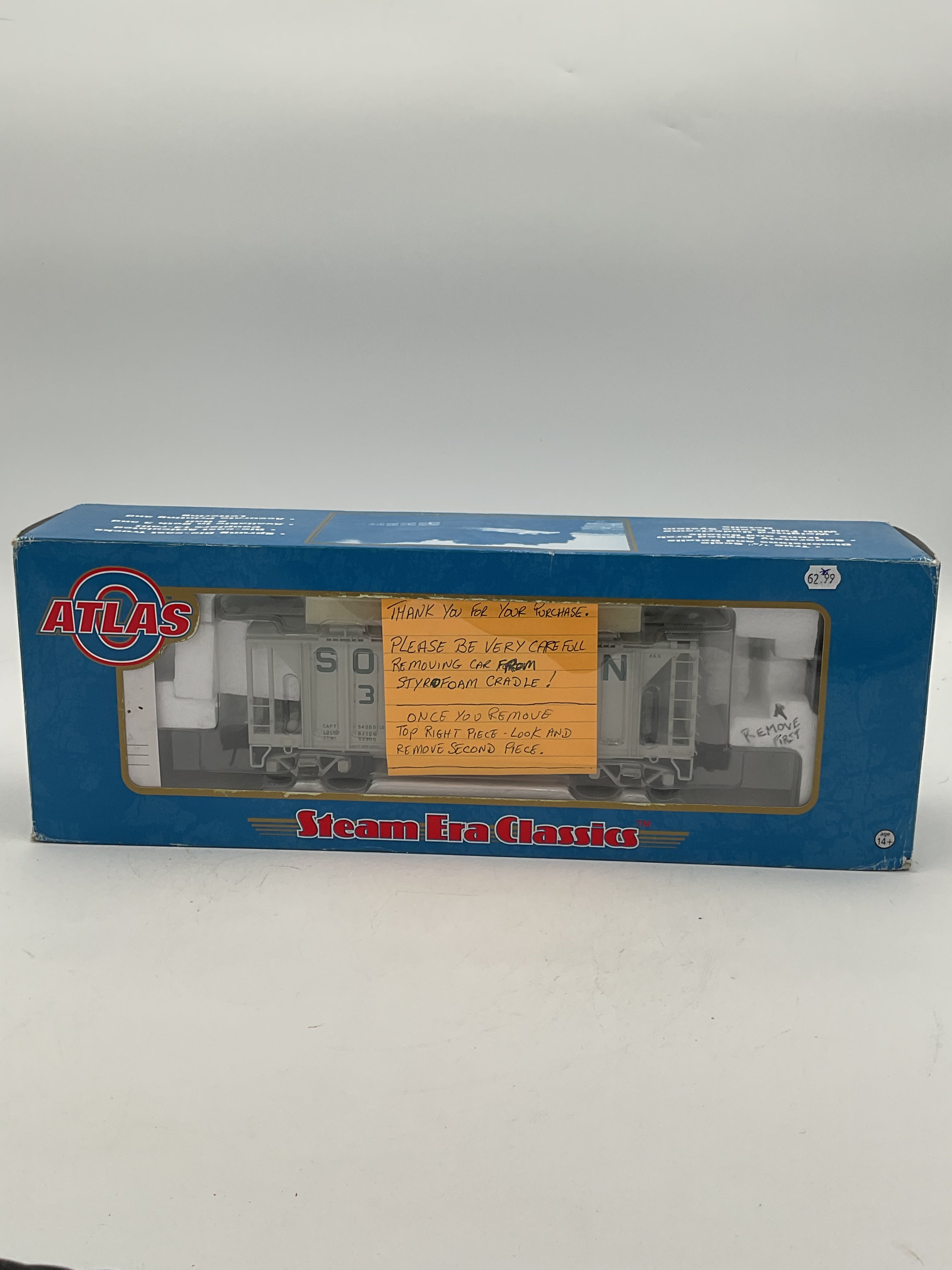 Atlas O 8382-4 ACF 70 Ton Covered Hopper Car Southern [AGS] #319070 [3 Rail]