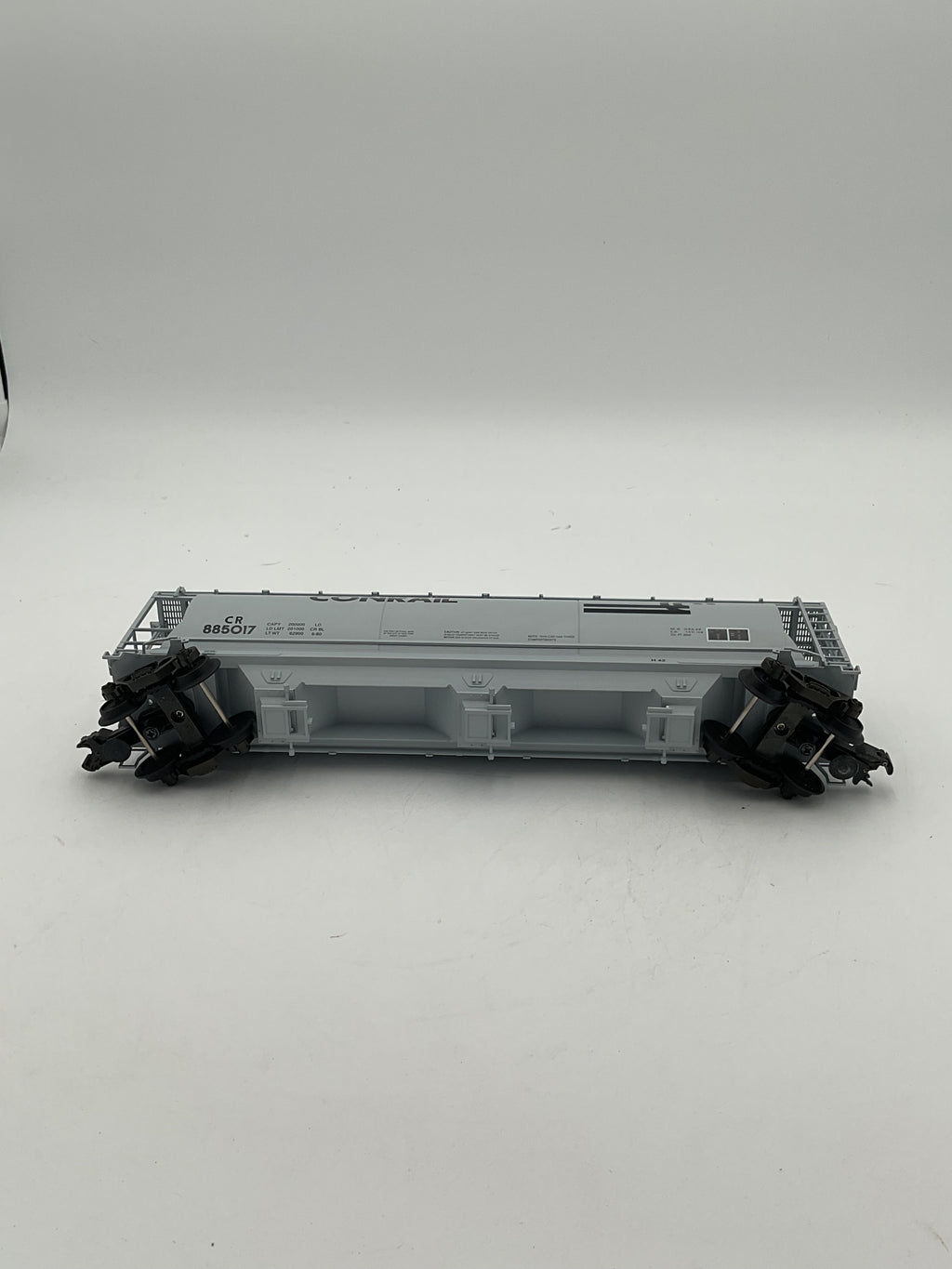 Atlas O 6302-1 ACF 3-Bay Cylindrical Hopper Conrail CR 885017
