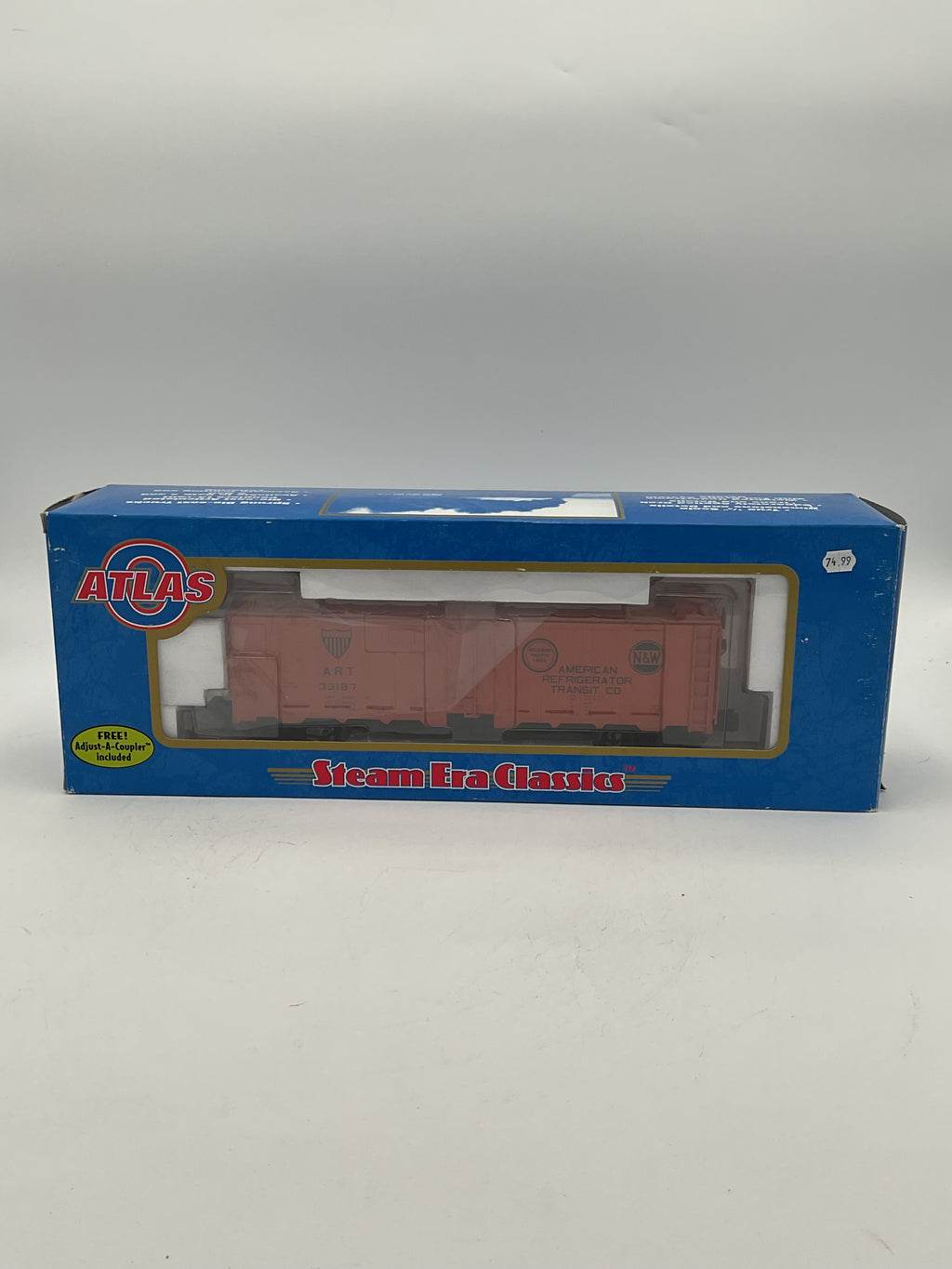 Atlas O 8510-3 40’ Steel Reefer Car ART [Late Scheme] #33187 [3 Rail]