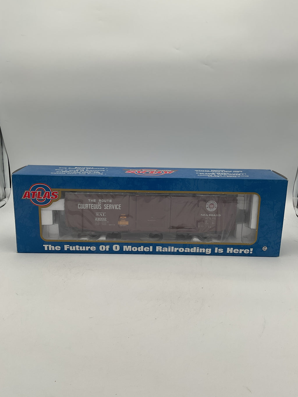 Atlas O 8881-1 50’ PS-1 Single Door Box Car Seaboard #21002 [3 Rail]