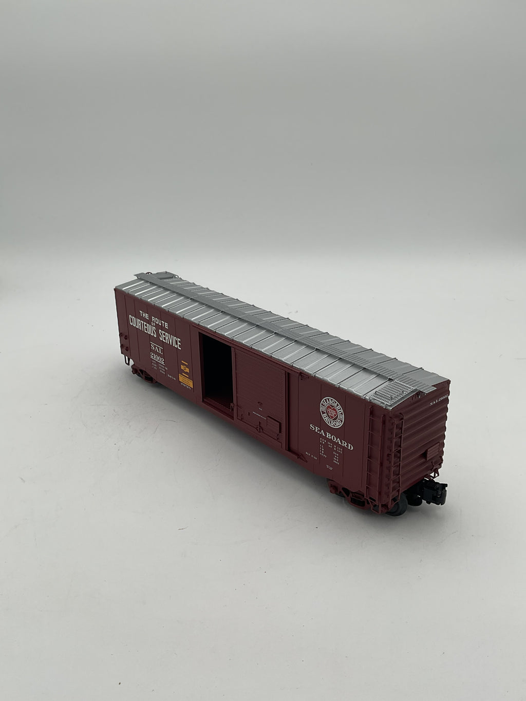 Atlas O 8881-1 50’ PS-1 Single Door Box Car Seaboard #21002 [3 Rail]