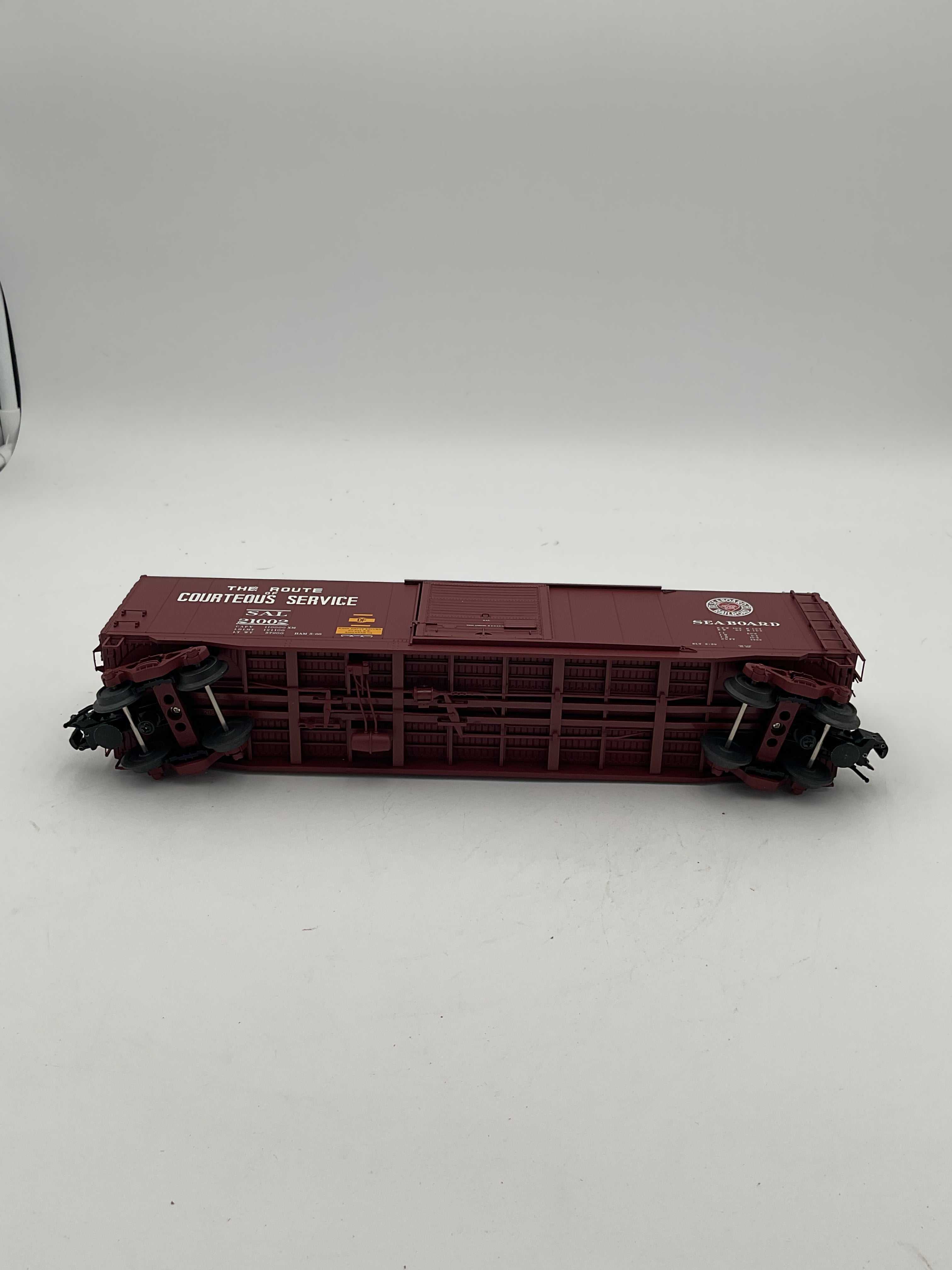 Atlas O 8881-1 50’ PS-1 Single Door Box Car Seaboard #21002 [3 Rail]