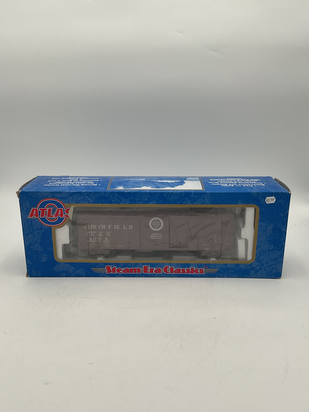 Atlas O 6467-2 USRA Single-Sheathed Box Car Clinchfield #8058 (3 Rail)