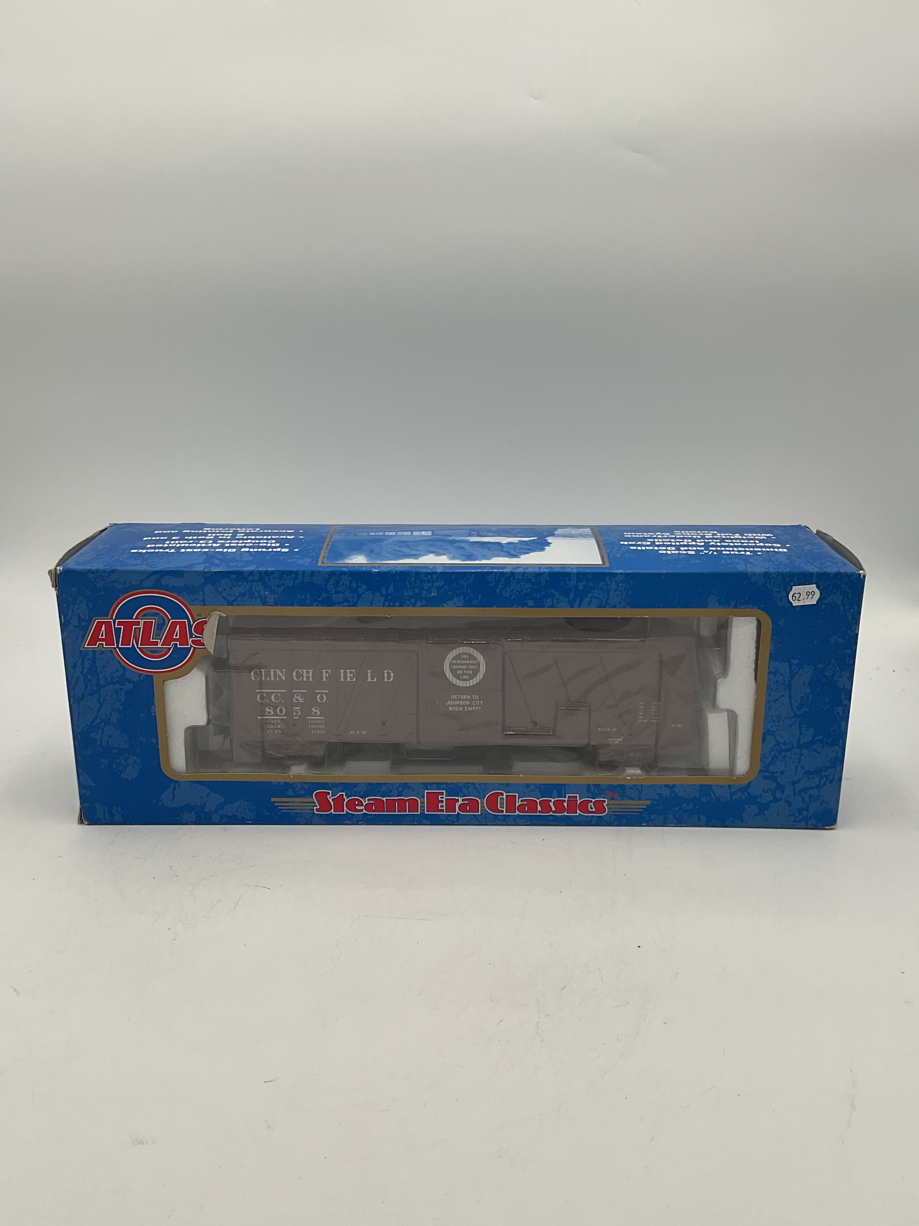 Atlas O 6467-2 USRA Single-Sheathed Box Car Clinchfield #8058 (3 Rail)