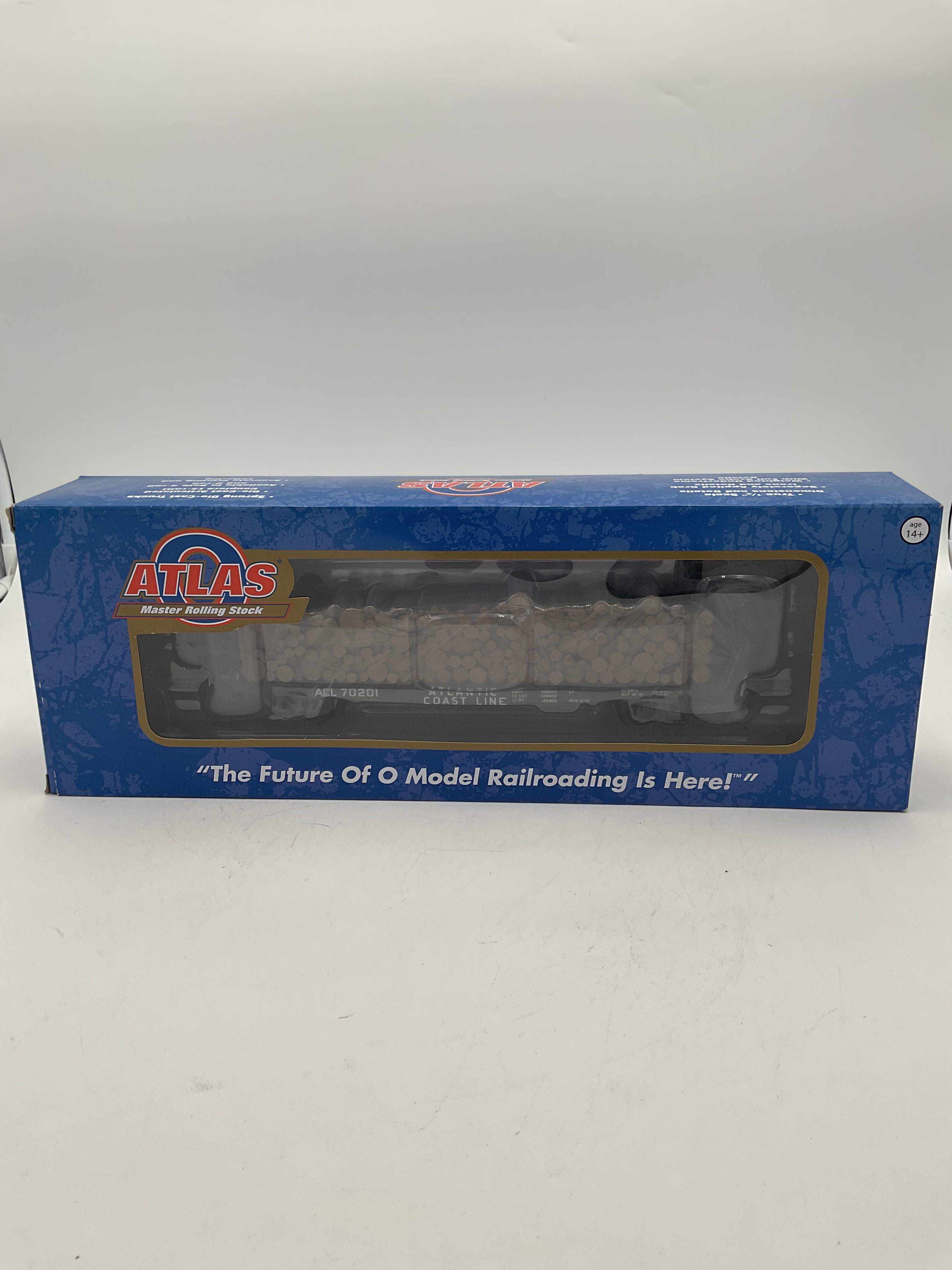 Atlas O 30033409-1 Pulpwood Flatcar Atlantic Coast Line #70201 [3 Rail]