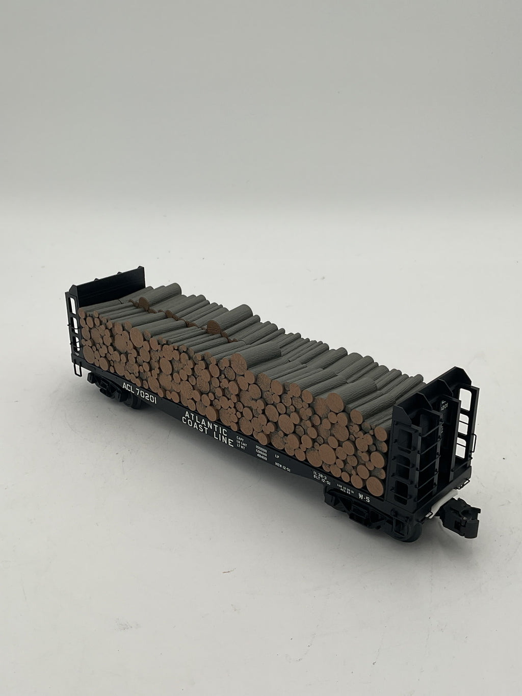 Atlas O 30033409-1 Pulpwood Flatcar Atlantic Coast Line #70201 [3 Rail]